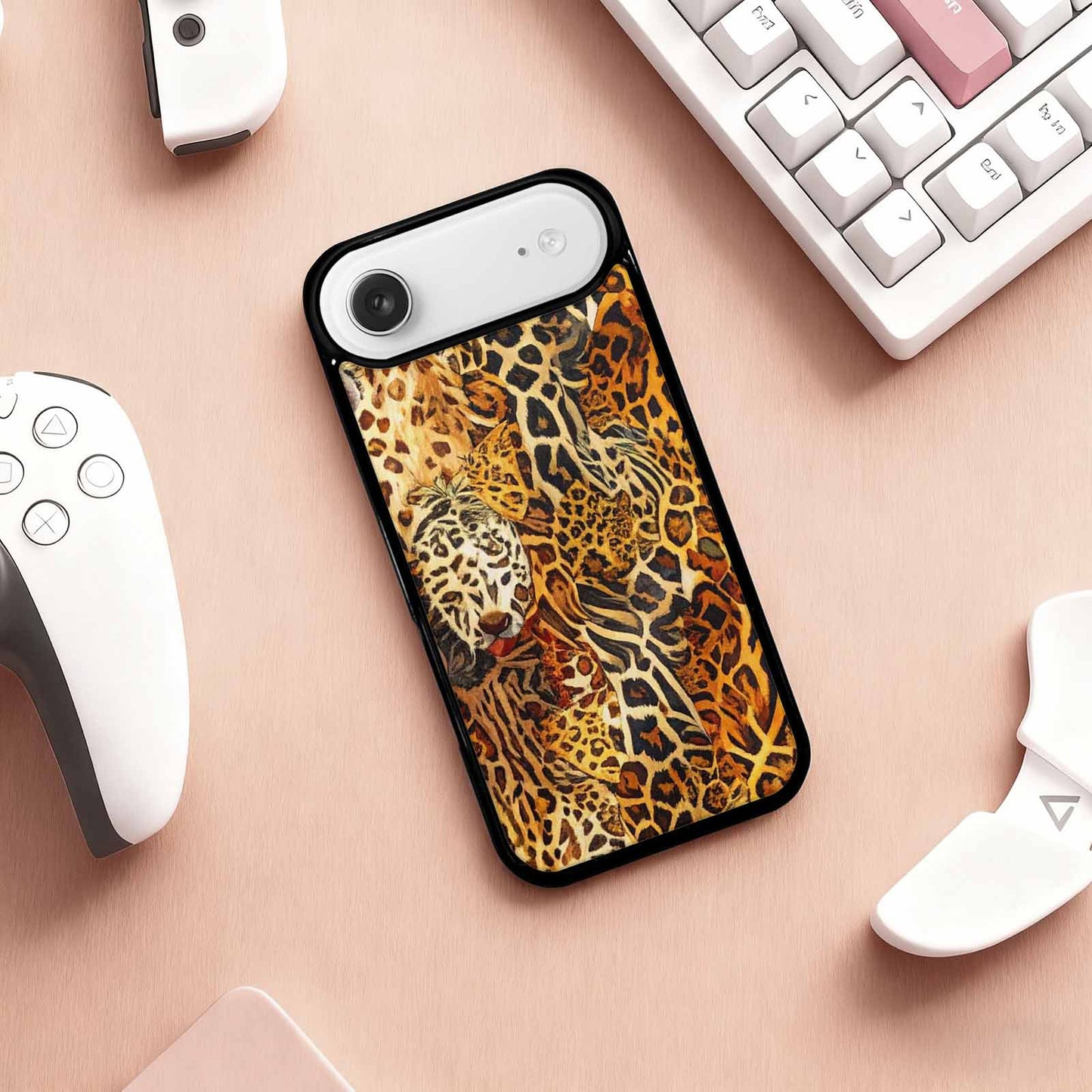 iPhone 17 Air Case — Small Animal Print Pattern Randomly Animal, Custom Art Phone Cover