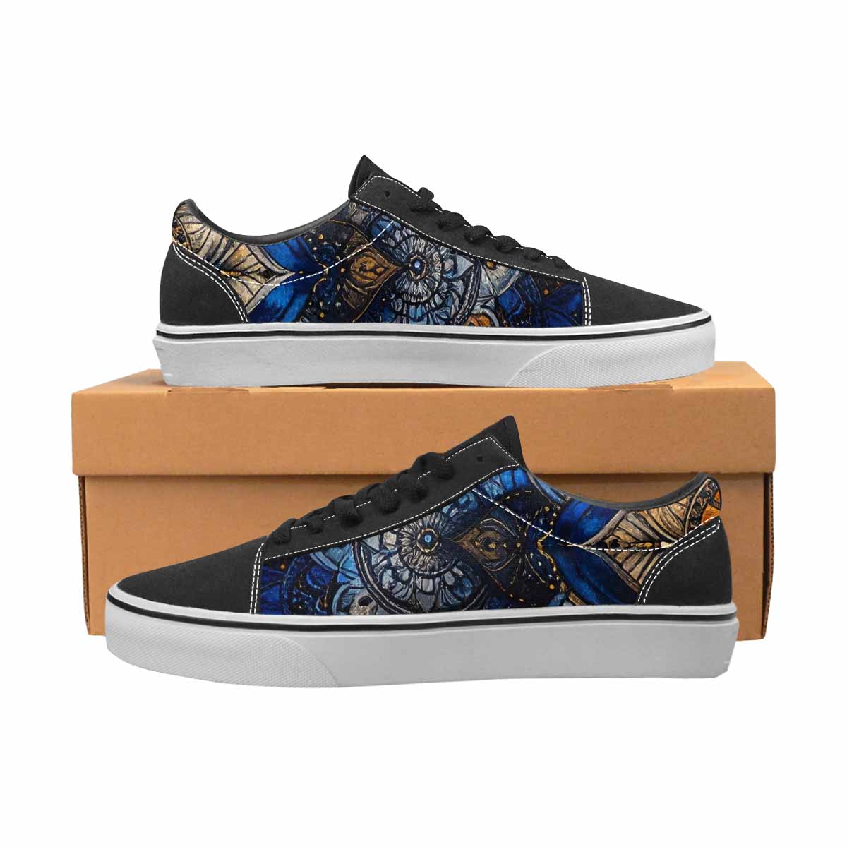 WOMEN'S Mandala Medallion Lace-Up Canvas Dreamlike Shoes