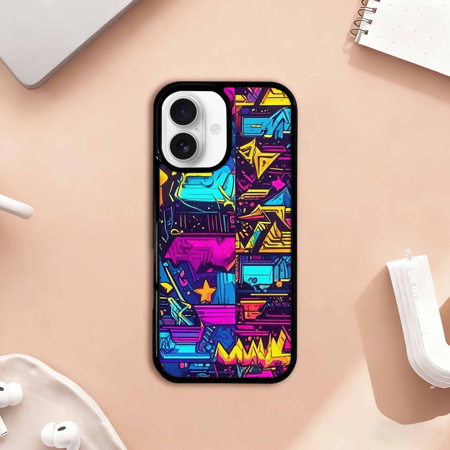 iPhone 17 Case — Retro Motif Retro Motifs Retro Vintage, Custom Phone Case