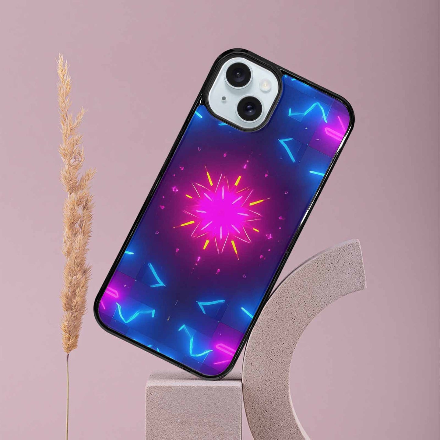 iPhone 15 Plus Case — 80s Retro Motif 80s Retro Motifs, Original Design Phone Case