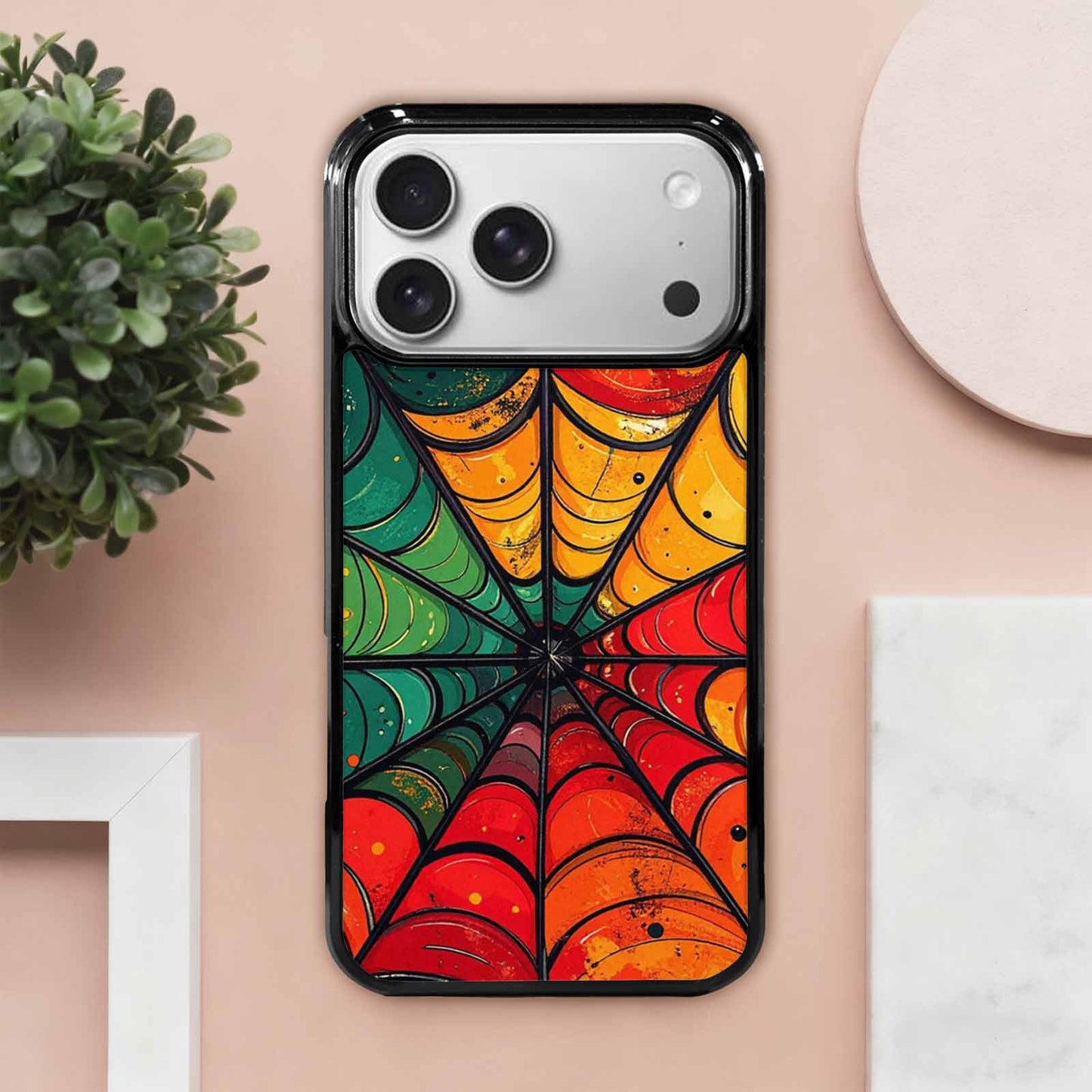 iPhone 17 Pro Max Case — Distressed Cinco De Original Art, Customized Protective Case
