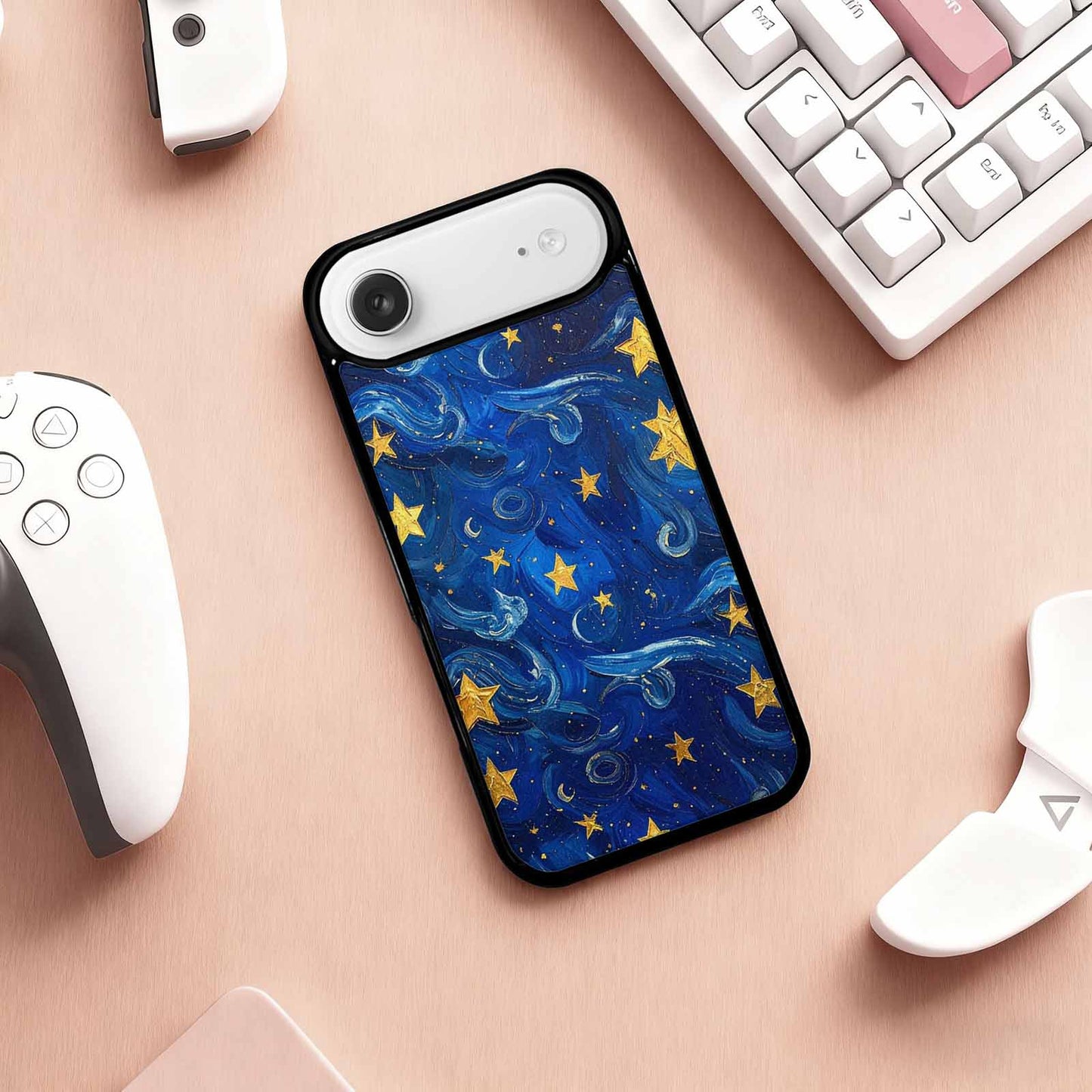 iPhone 17 Air Case — Starry Night Galaxy Space, Custom Made Phone Cover