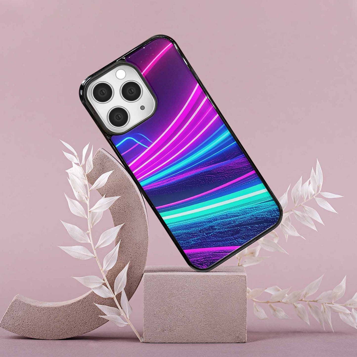 iPhone 15 Pro Max Case — 80s Neon Cartoon Custom, Custom Phone Case