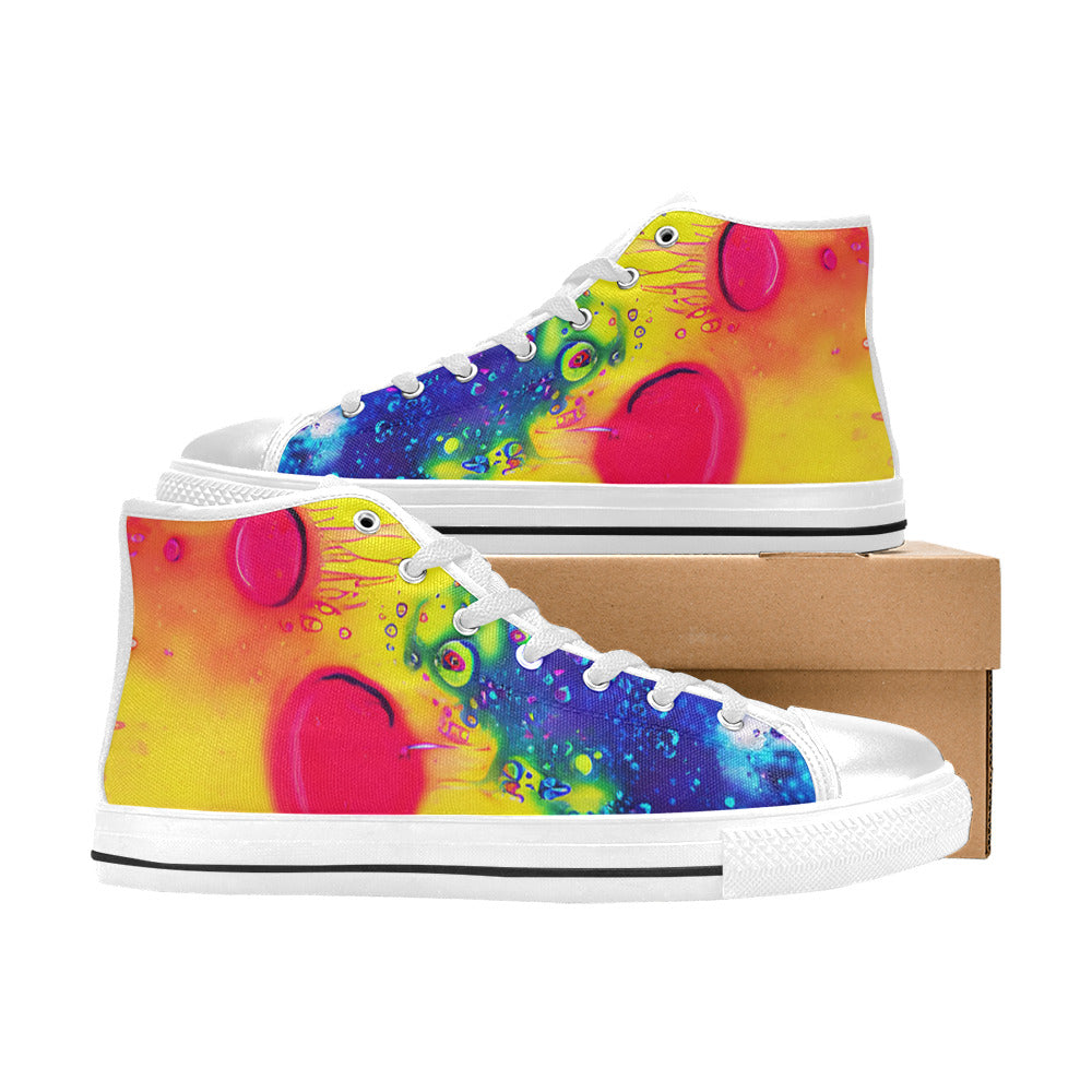 MEN'S Cc Acid Bath 4 High Top Canvas Aesthetic Shoes