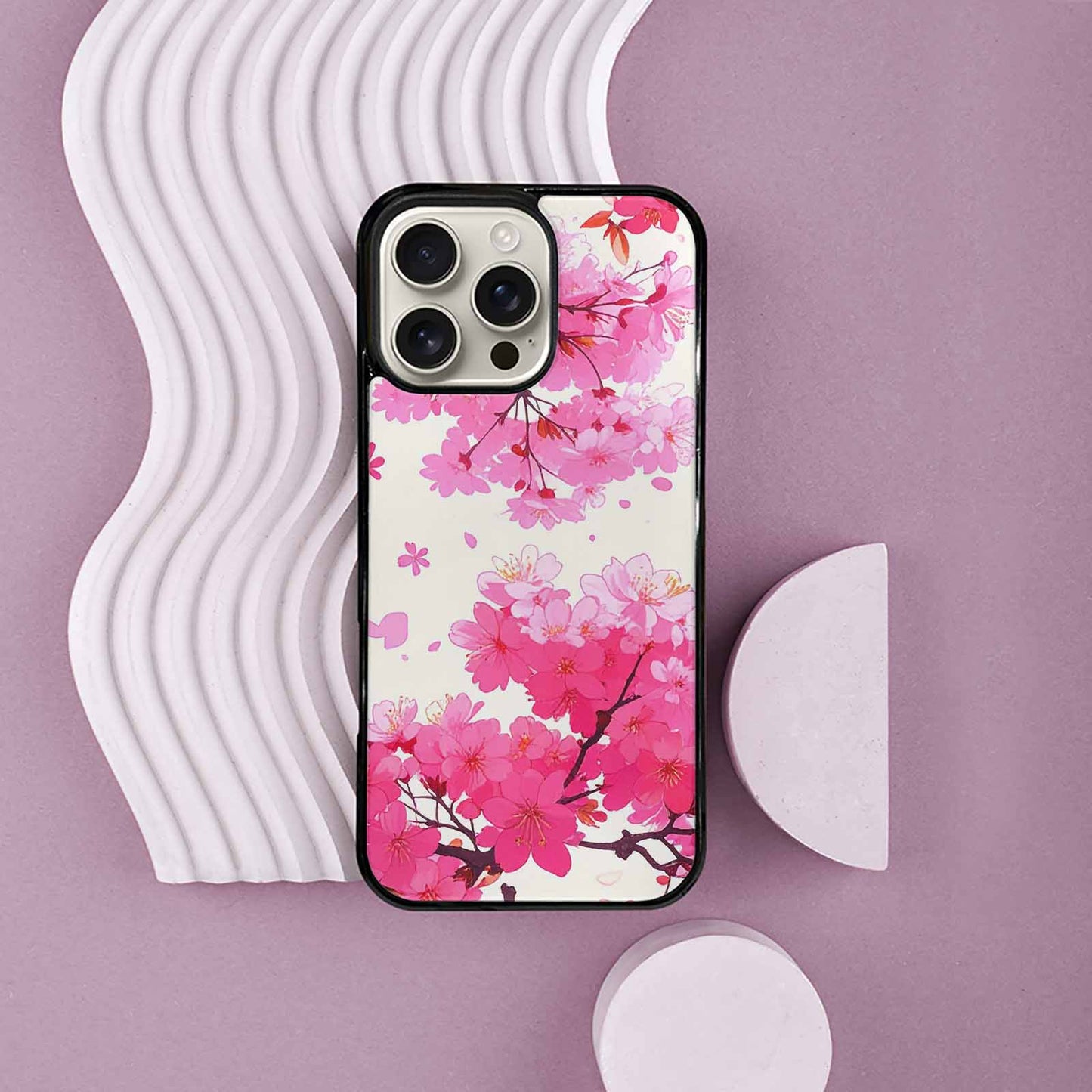 iPhone 16 Pro Max Case — Cherry Blossom Branch Cherry Blo 0t0, Unique Phone Case Design