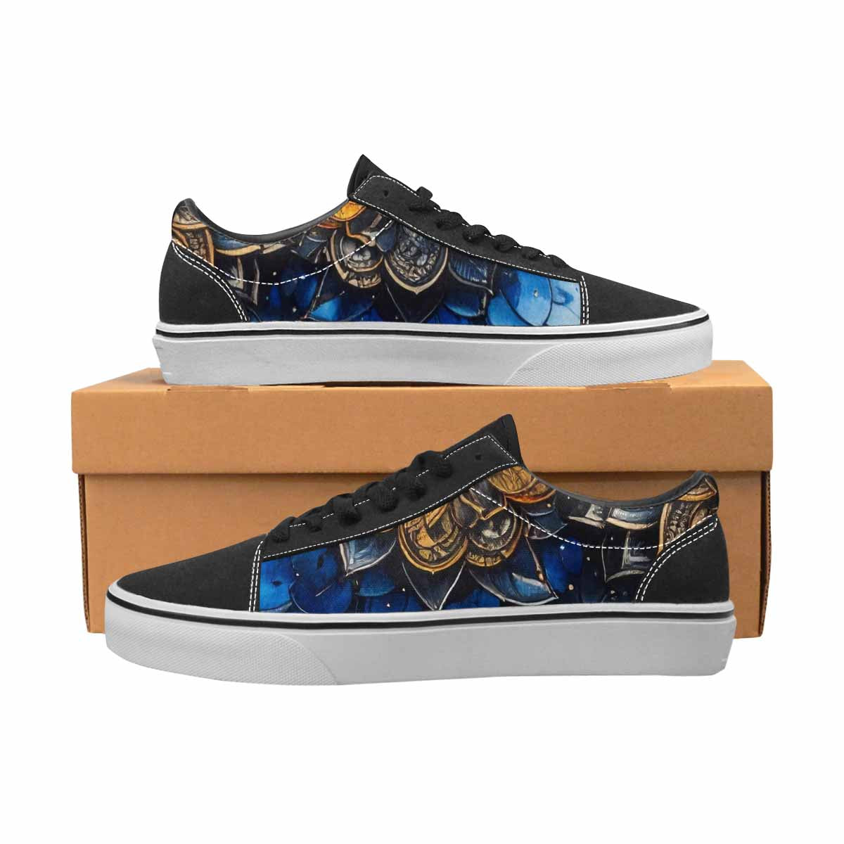 WOMEN'S Mandala Medallion Lace-Up Canvas Dreamlike Custom Shoes