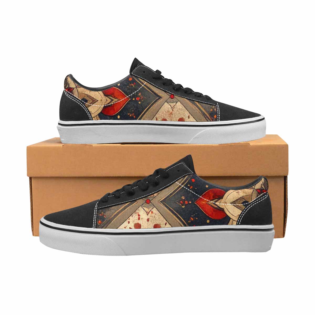 MEN'S Mandala Canvas Lace-Up Y2K Shoes