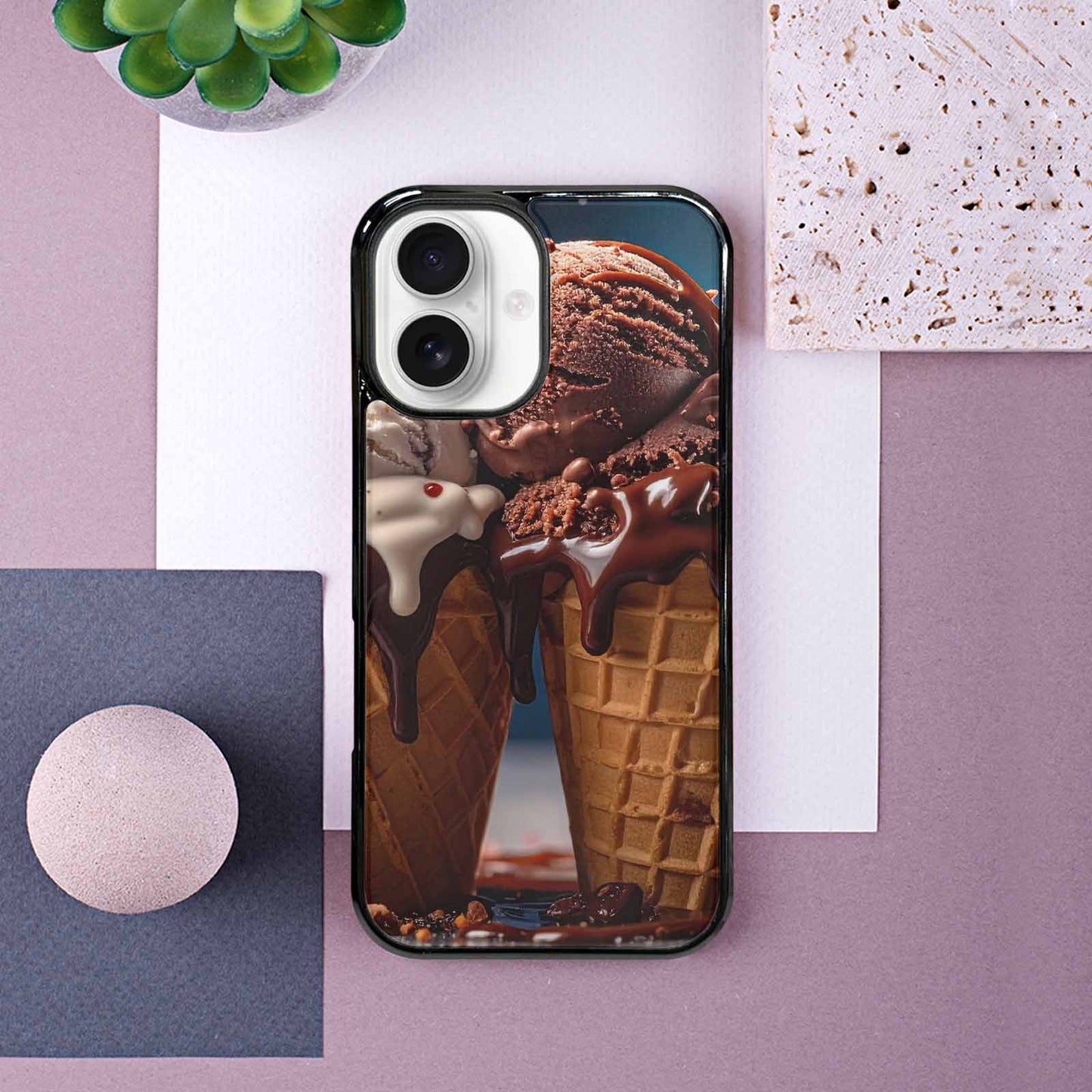 iPhone 16 Case — Extreme Close Up Shot Only Drippig, Custom Designed Case Cover