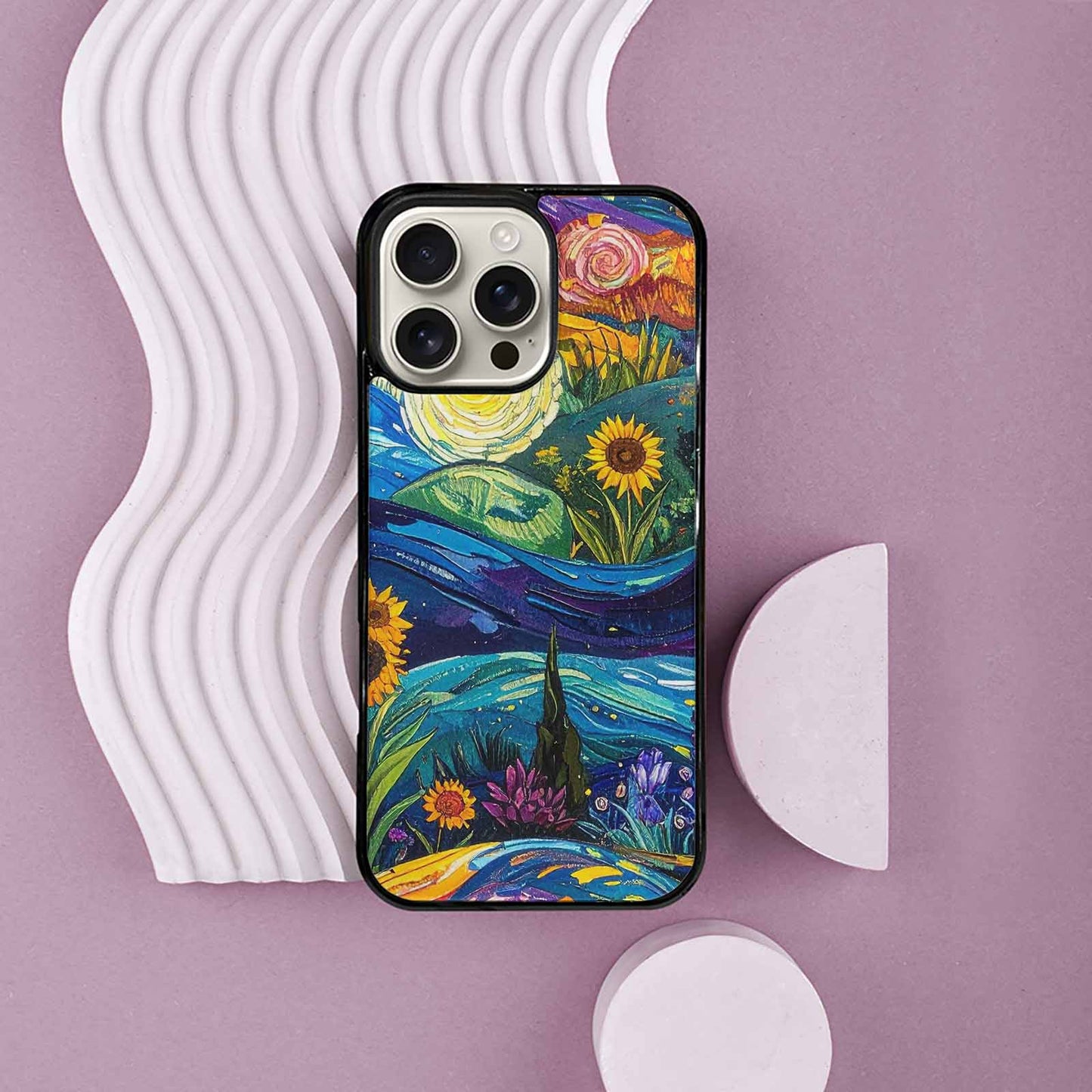 iPhone 16 Pro Max Case — Blend All Versions Together Melting Together, Personalized Phone Case