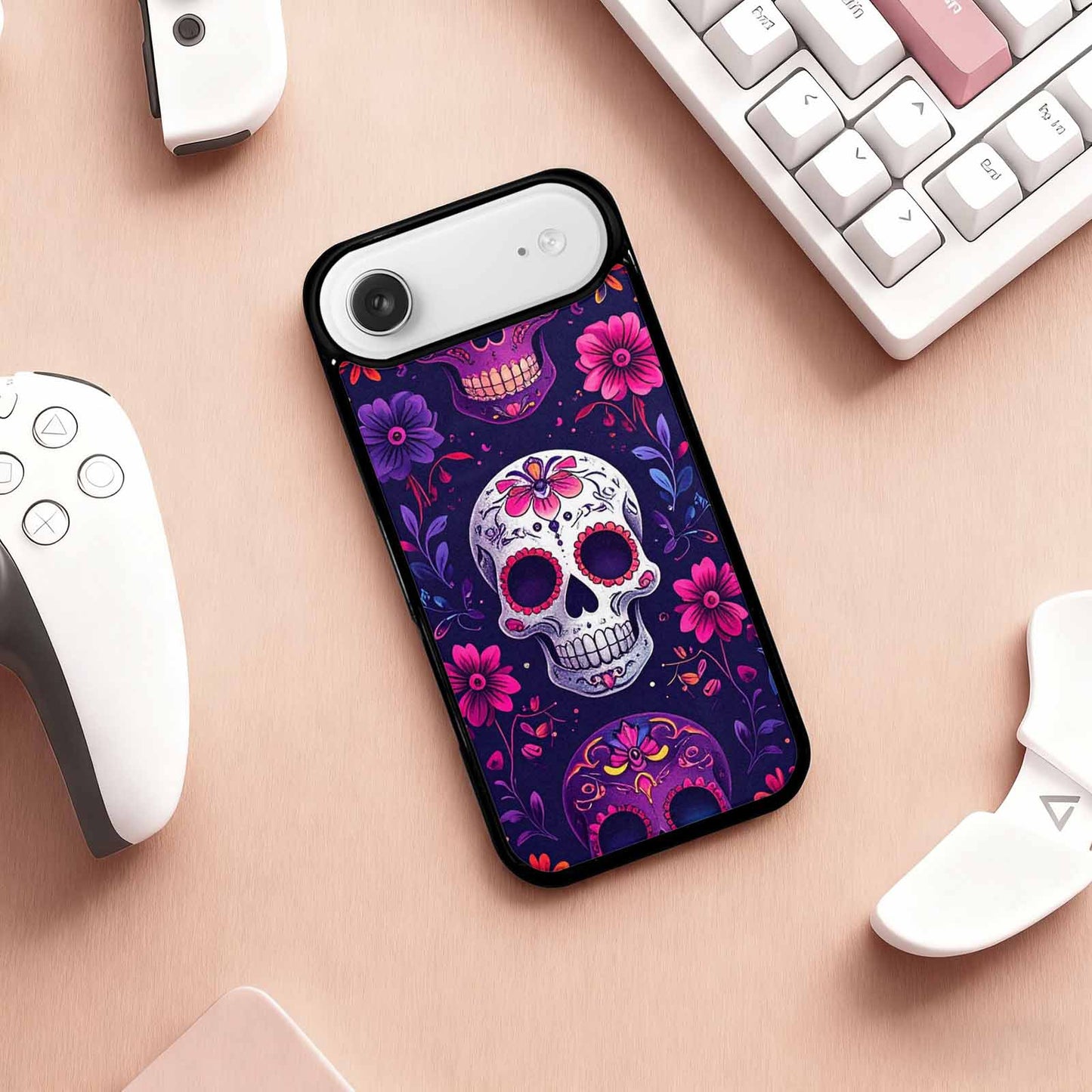 iPhone 17 Air Case — Skull Dark Art Gothic Print Gothic, Custom Art Phone Cover