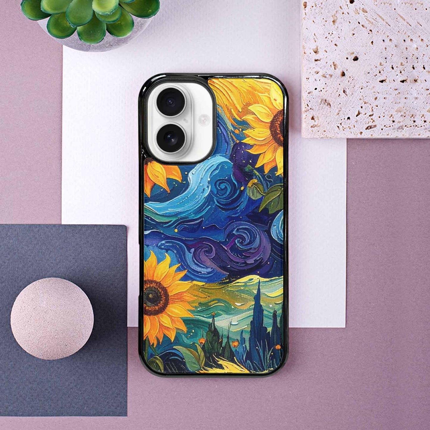 iPhone 16 Case — Blend All Versions Together Melting Together, Customized Protective Case