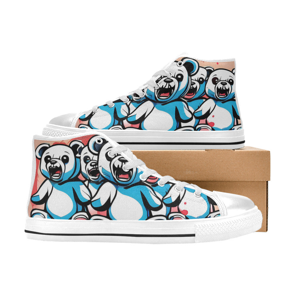 MEN'S Bears 4 Men’S High Top Canvas Vivid Shoes