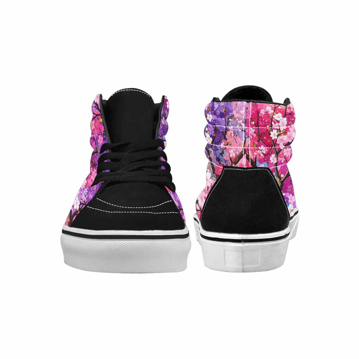 MEN'S Cherry Blossom Branch Cherry High Top Canvas Dreamcore Custom Shoes