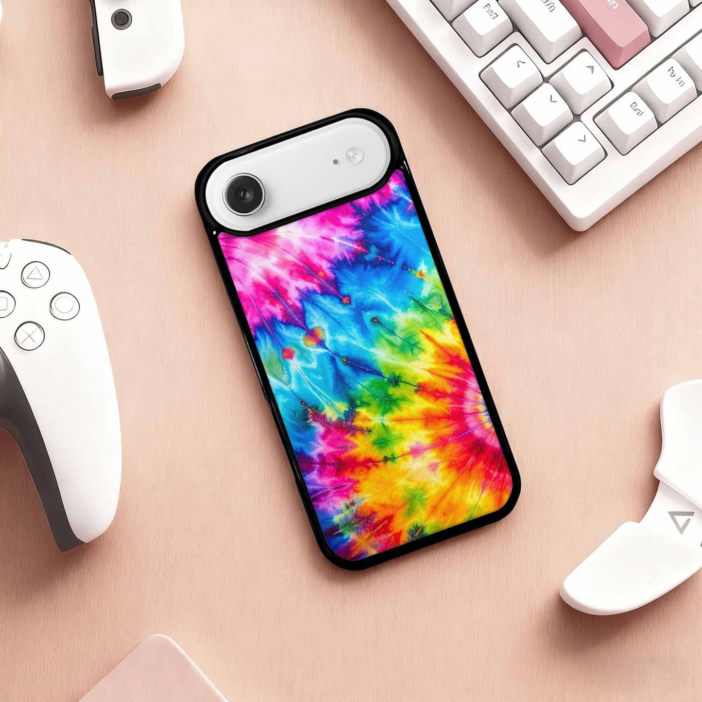 iPhone 17 Air Case — Tie Dye Acid Wash Color Tie, Custom Phone Case