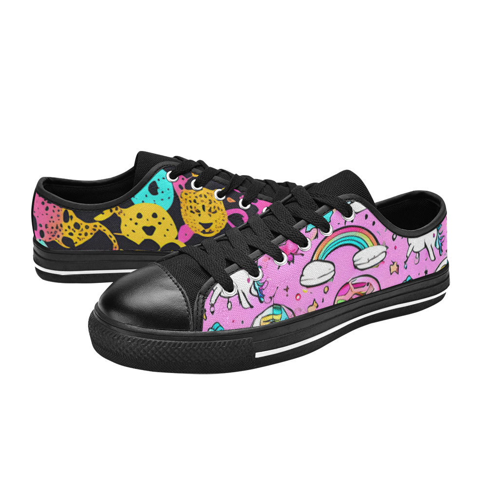 WOMEN'S Animal Print Art Canvas Dreamcore Sneakers
