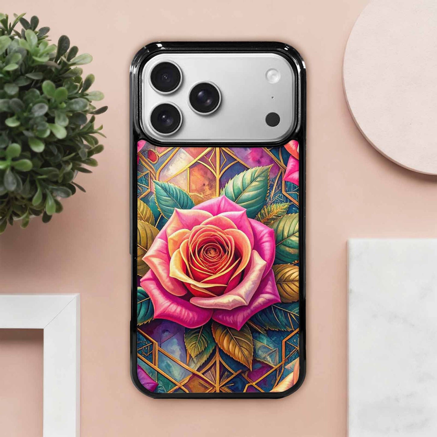 iPhone 17 Pro Max Case — Chrome Tie Dye Tie Dye, Custom Made Phone Cover