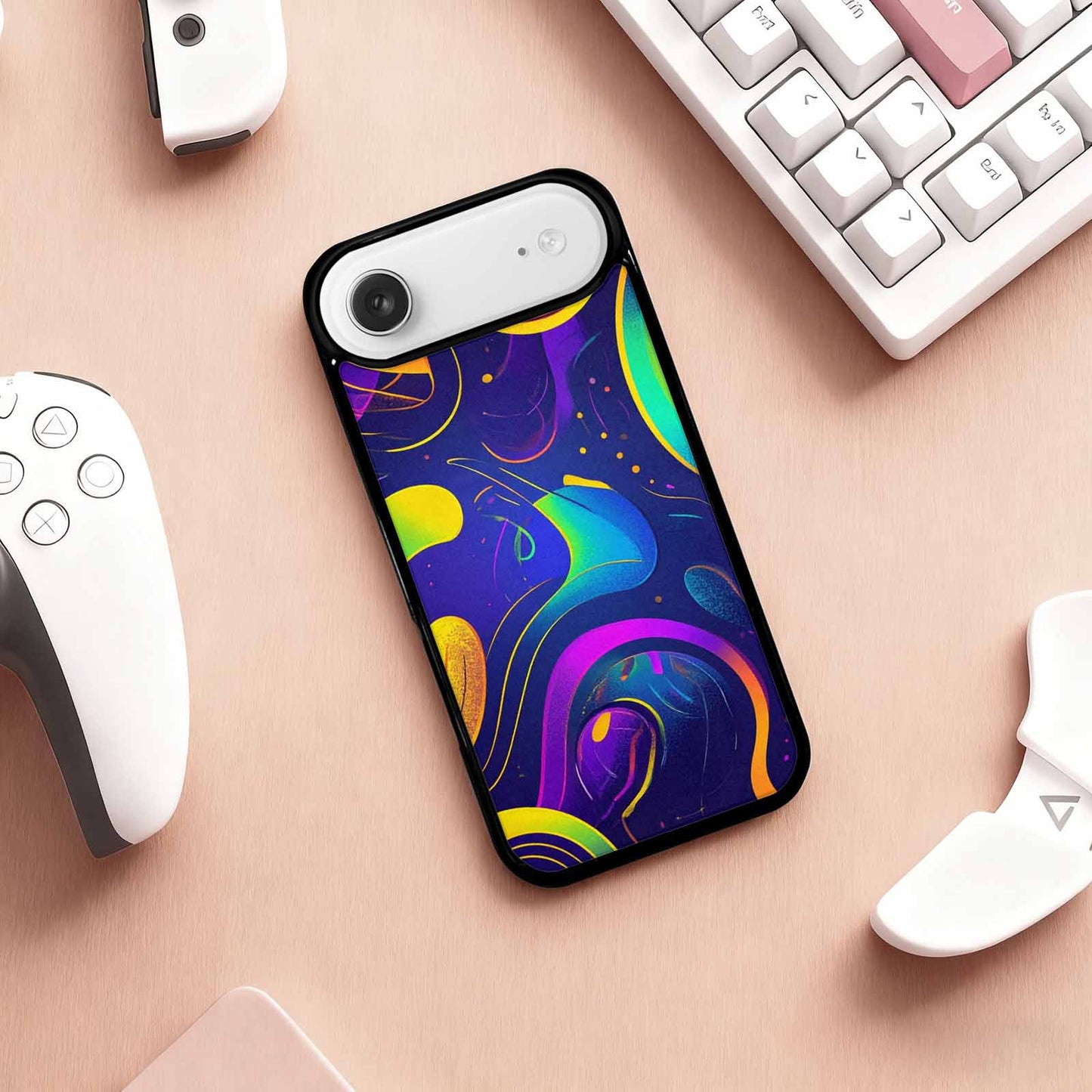 iPhone 17 Air Case — Disco Cartoon Art Pattern Cartoon Cute, Unique Phone Case Design