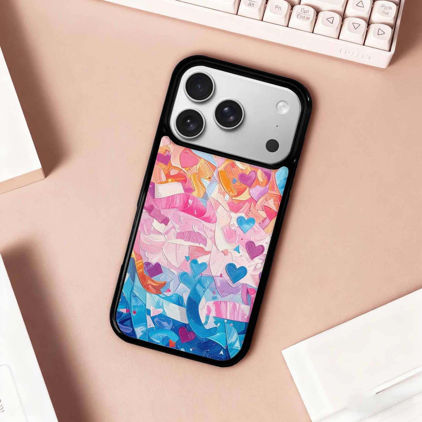 iPhone 17 Pro Case — Transgender Pride Flag Trans Pride Original, Custom Art Phone Cover