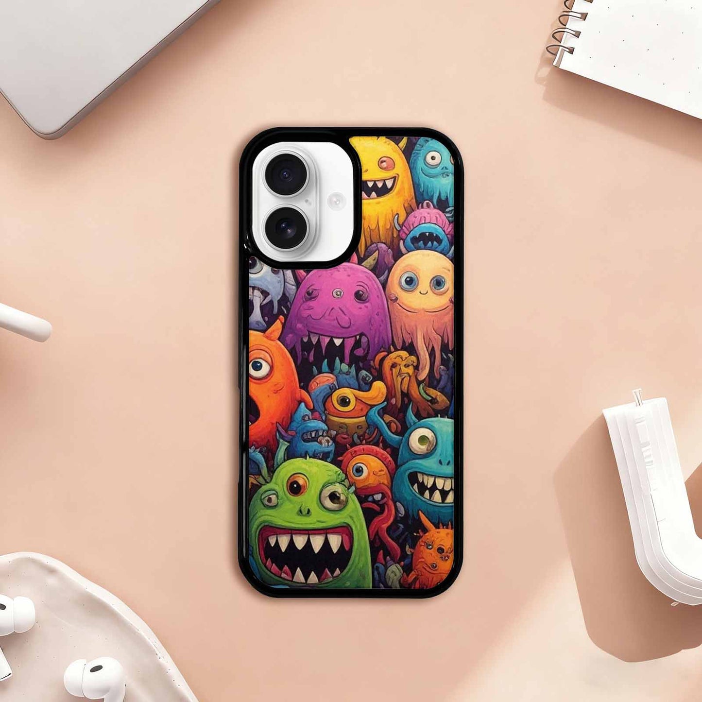 iPhone 17 Case — Monsters (general) Cartoon Monsters Cartoon Cute, Custom Phone Case