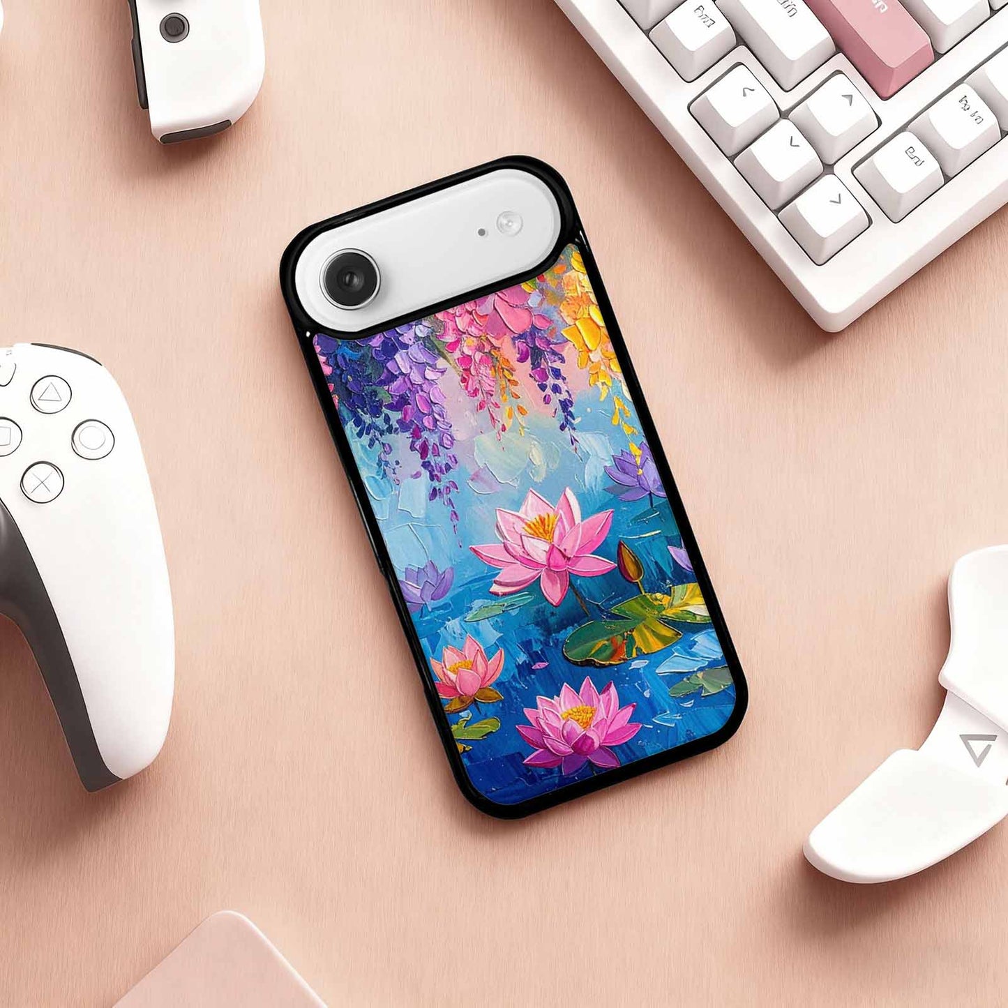 iPhone 17 Air Case — Full Color Vibrantmonet Impressi Aex Original, Personalized Phone Case