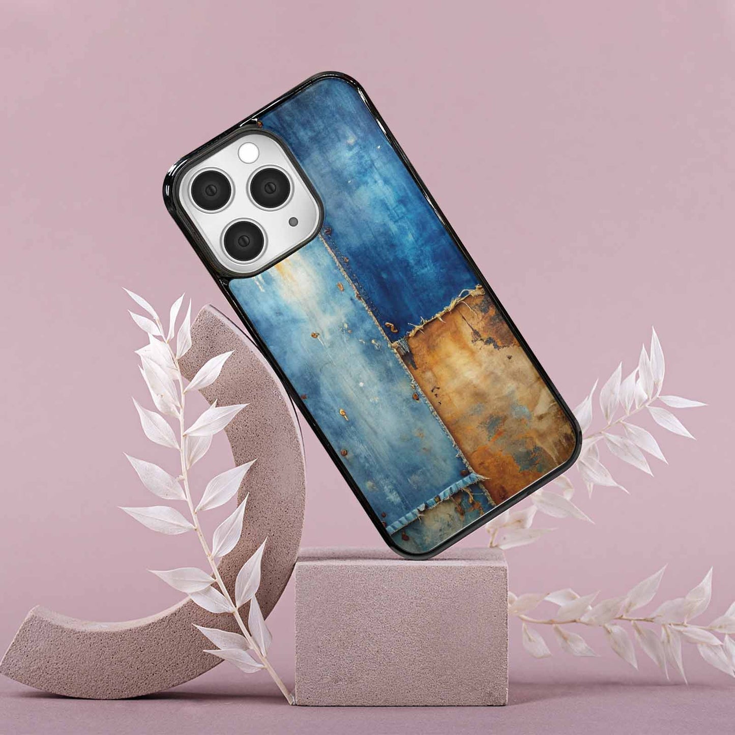 iPhone 15 Pro Max Case — Curve The Ripping Demin Tectures For, Custom Designed Case Cover