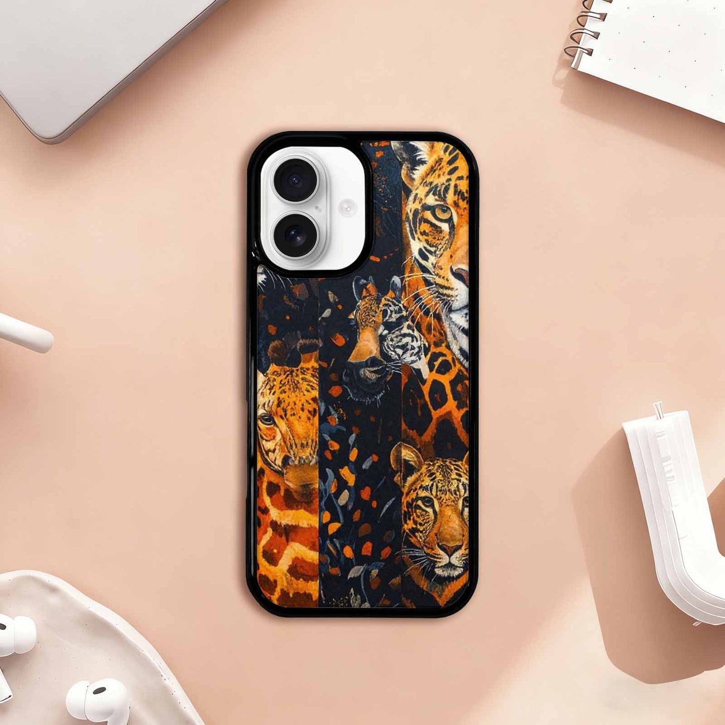 iPhone 17 Case — Small Animal Print Pattern, Animal Print, Personalized Phone Case