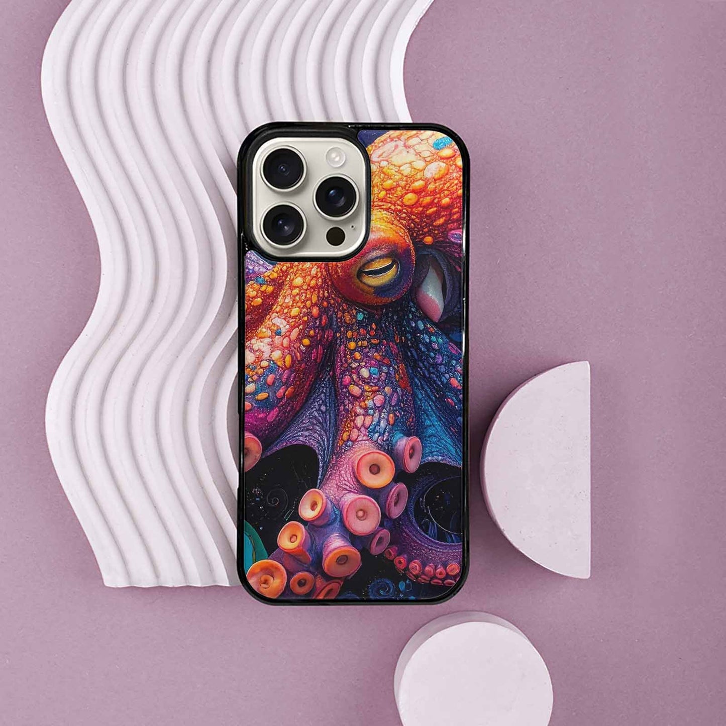 iPhone 16 Pro Max Case — Octopus Tentacle Octopus Tentacle Pattern Hundreds, Customized Protective Case