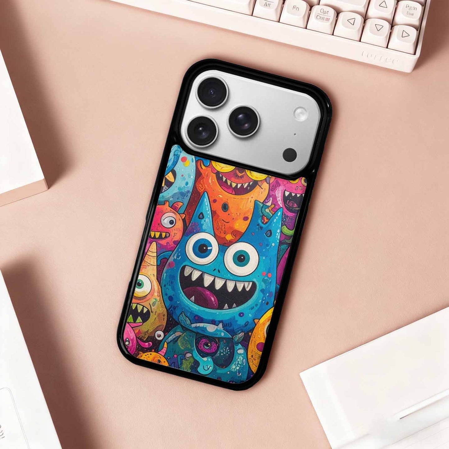 iPhone 17 Pro Case — Goofy Cartoon Monster Cartoon Cute, Custom Made Phone Cover