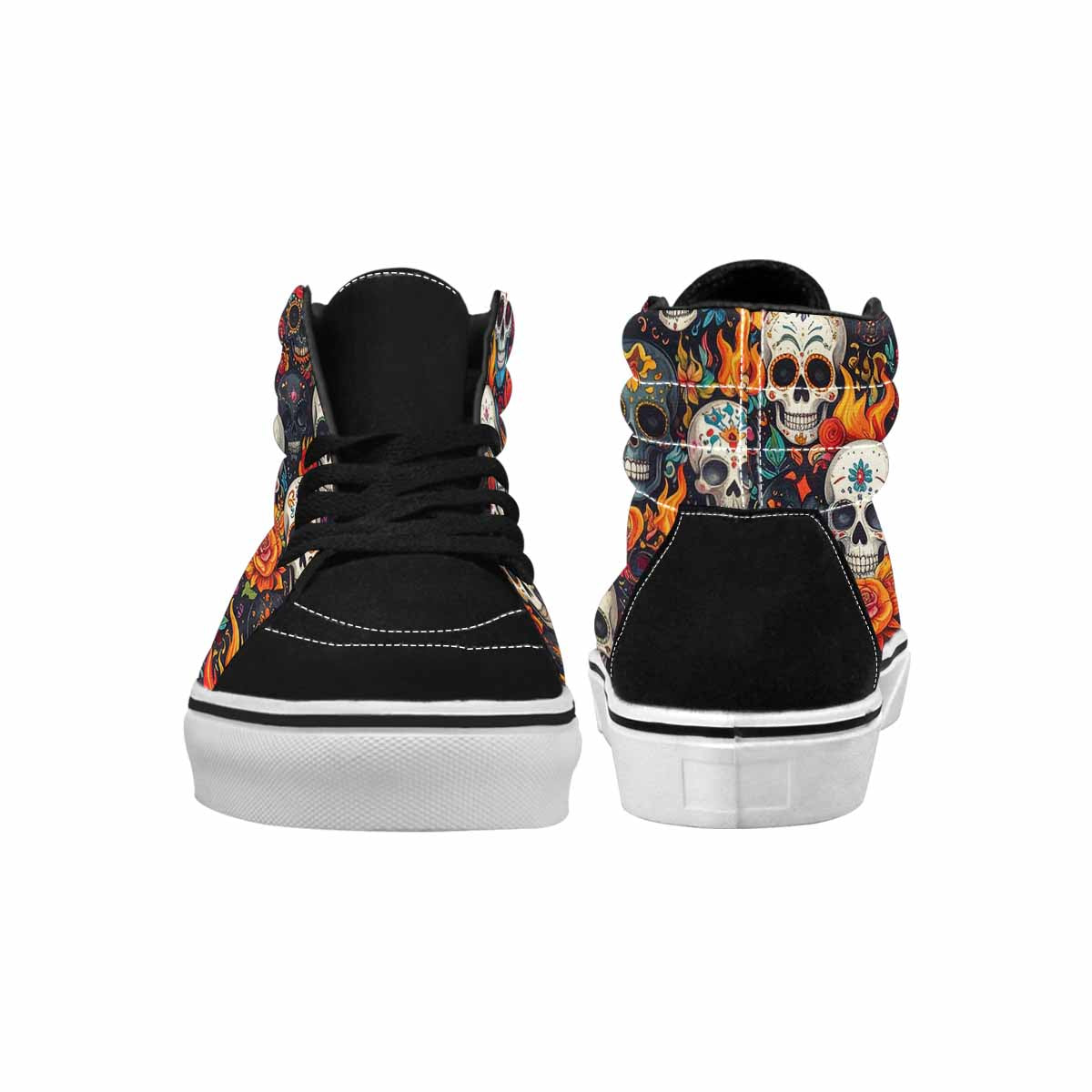 MEN'S Skull High Top Canvas Y2K Sneakers