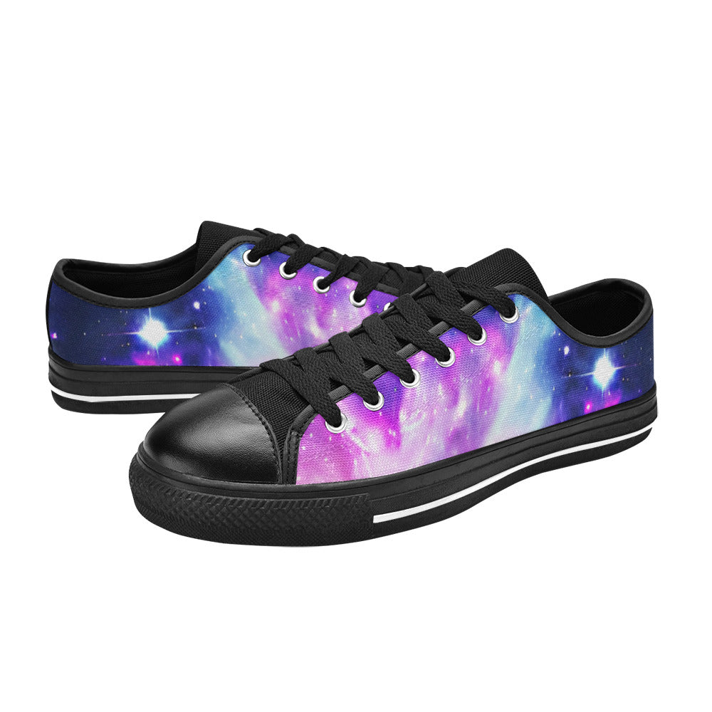 WOMEN'S Cc Galaxy Art Out Canvas Surreal Custom Shoes