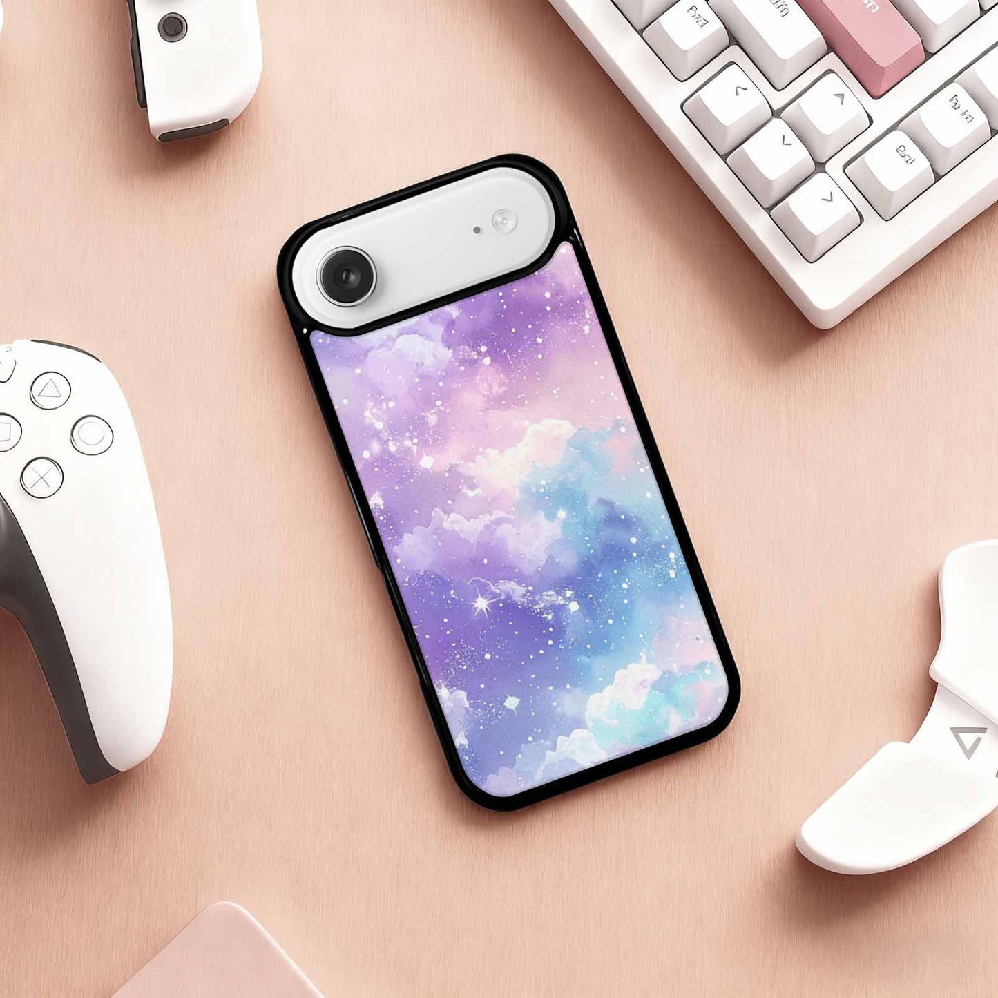 iPhone 17 Air Case — Galaxy Art Pastel Galaxy Small Galaxy, Custom Phone Case