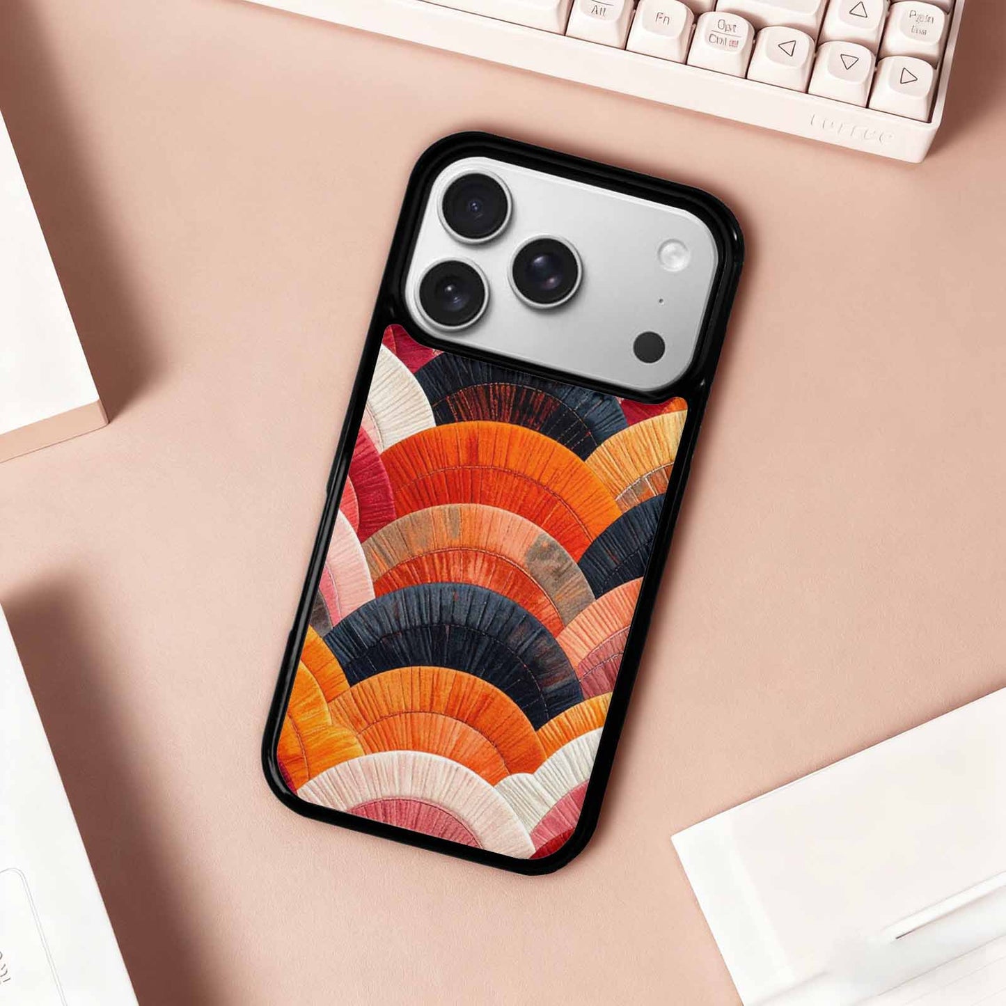 iPhone 17 Pro Case — Vivid Camo Lesbian Pride Camo, Custom Made Phone Cover