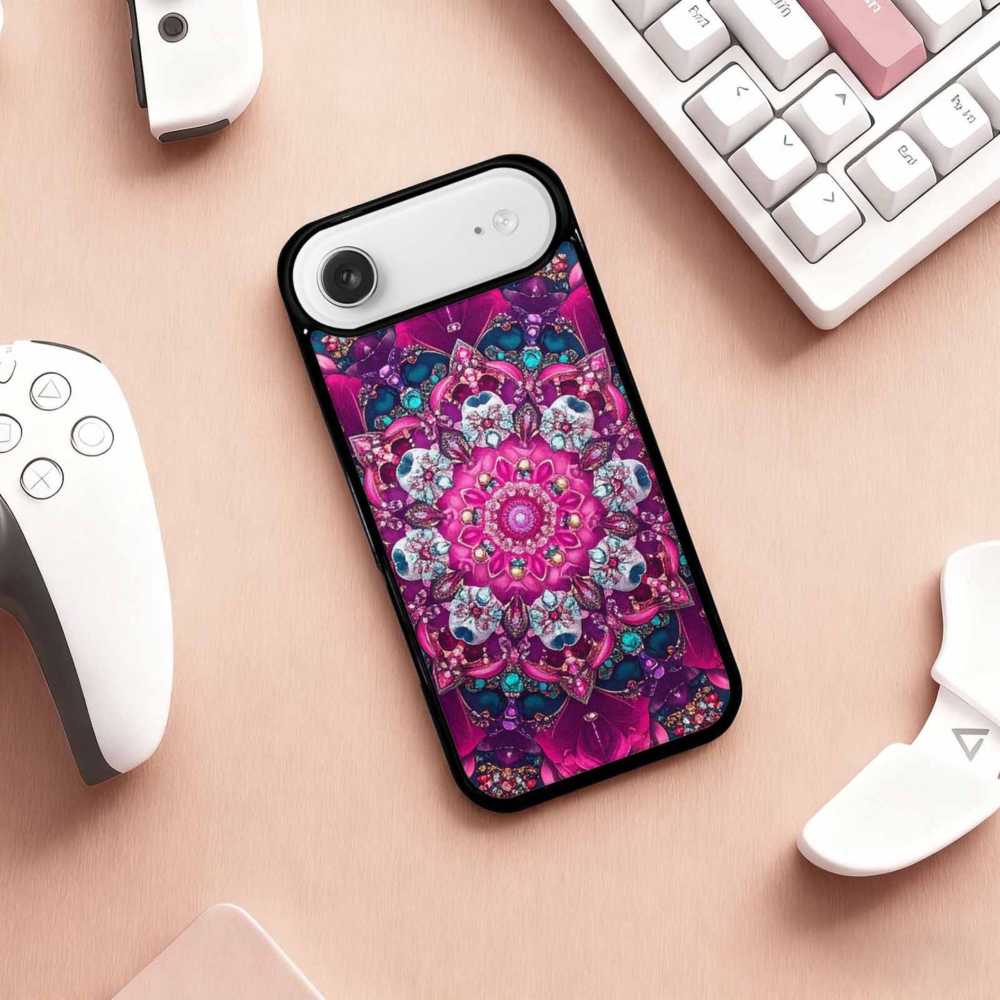 iPhone 17 Air Case — Skull Dark Art Gothic Print Gothic, Custom Phone Case