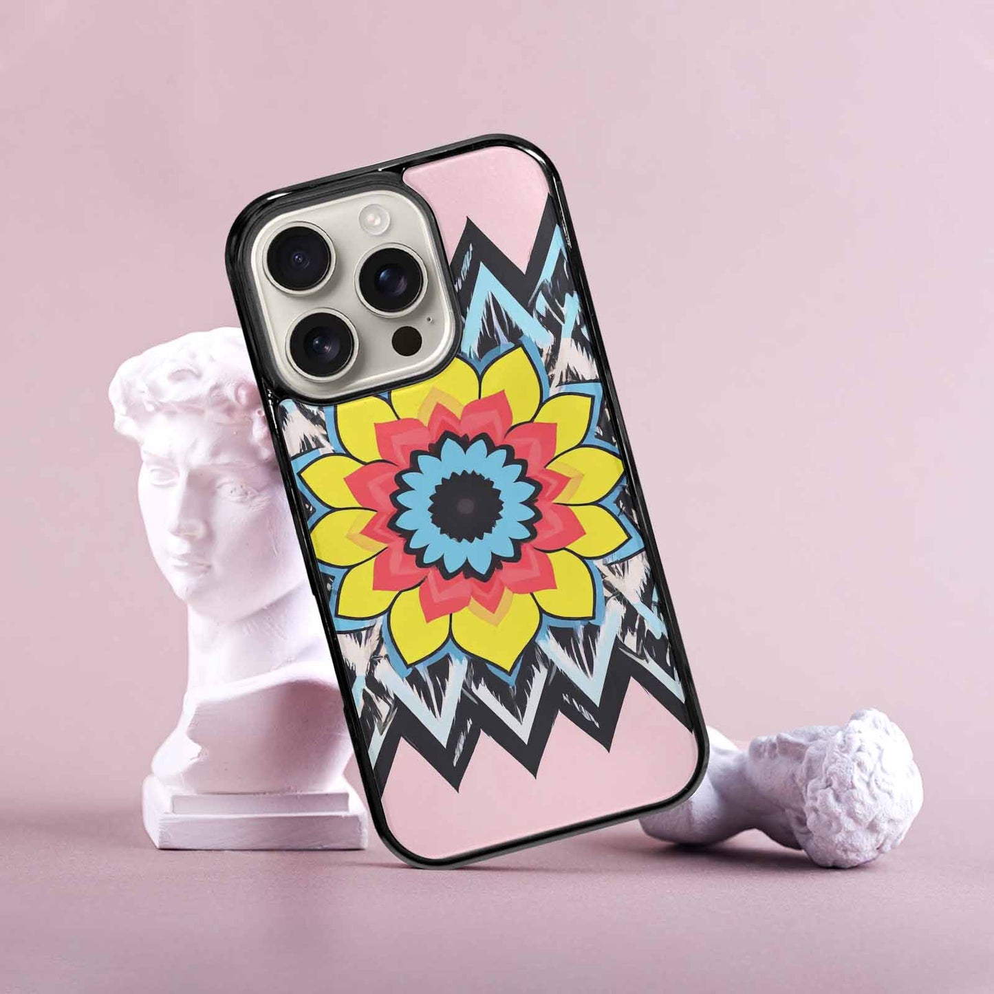 iPhone 16 Pro Case — 1960s Mod Cartoon Art Pattern, Unique Phone Case Design