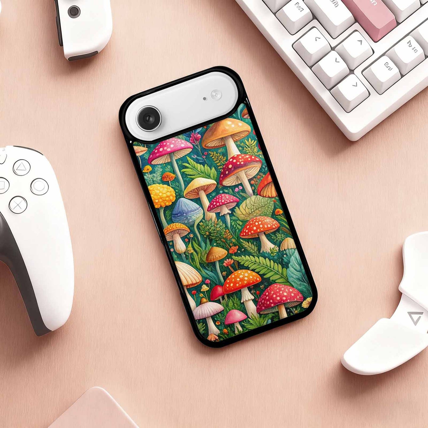 iPhone 17 Air Case — Mushrooms Botanicalmushrooms P Hh6 Floral, Custom Made Phone Cover