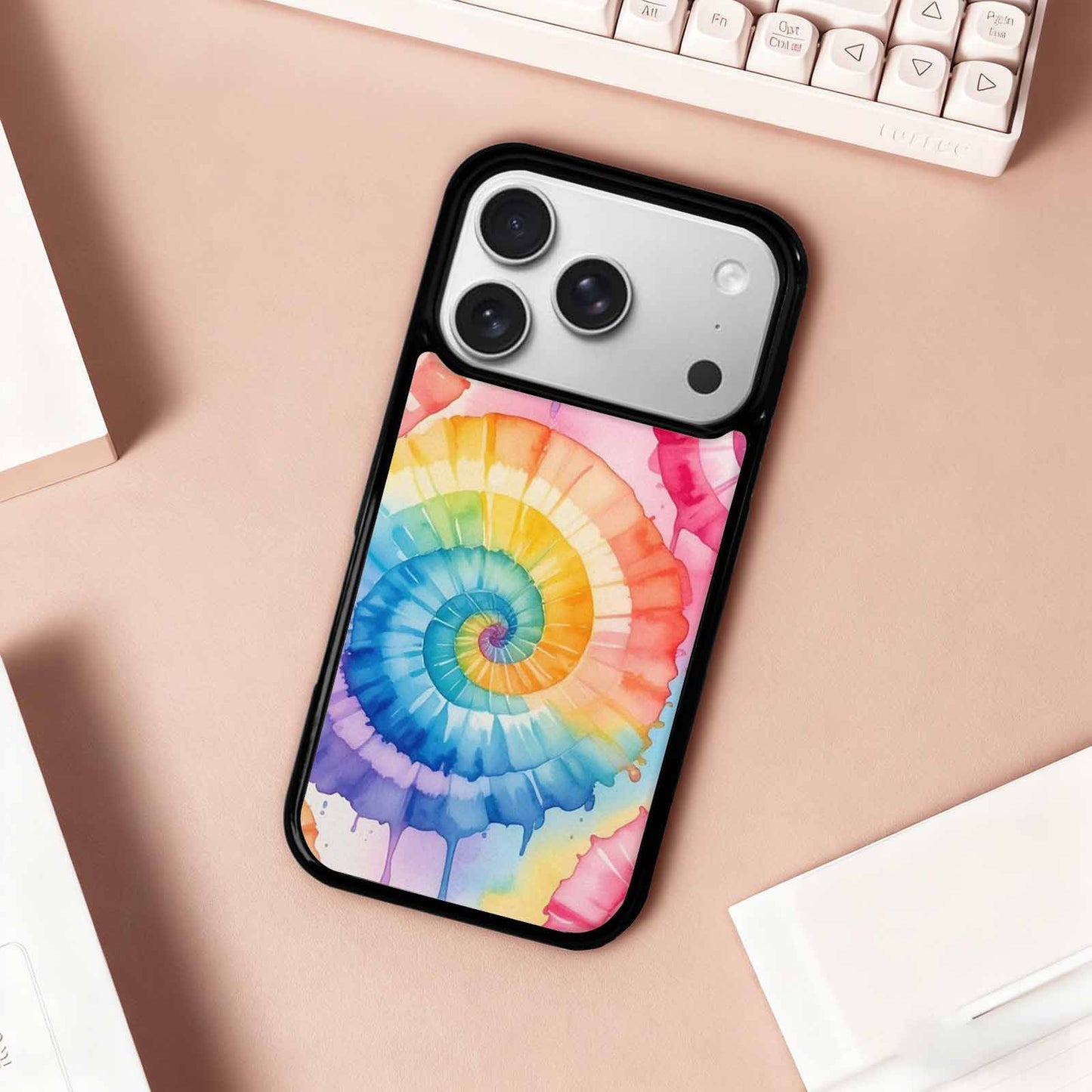 iPhone 17 Pro Case — Seamless Repeating Pattern Of Overlapping Tie, Unique Phone Case Design