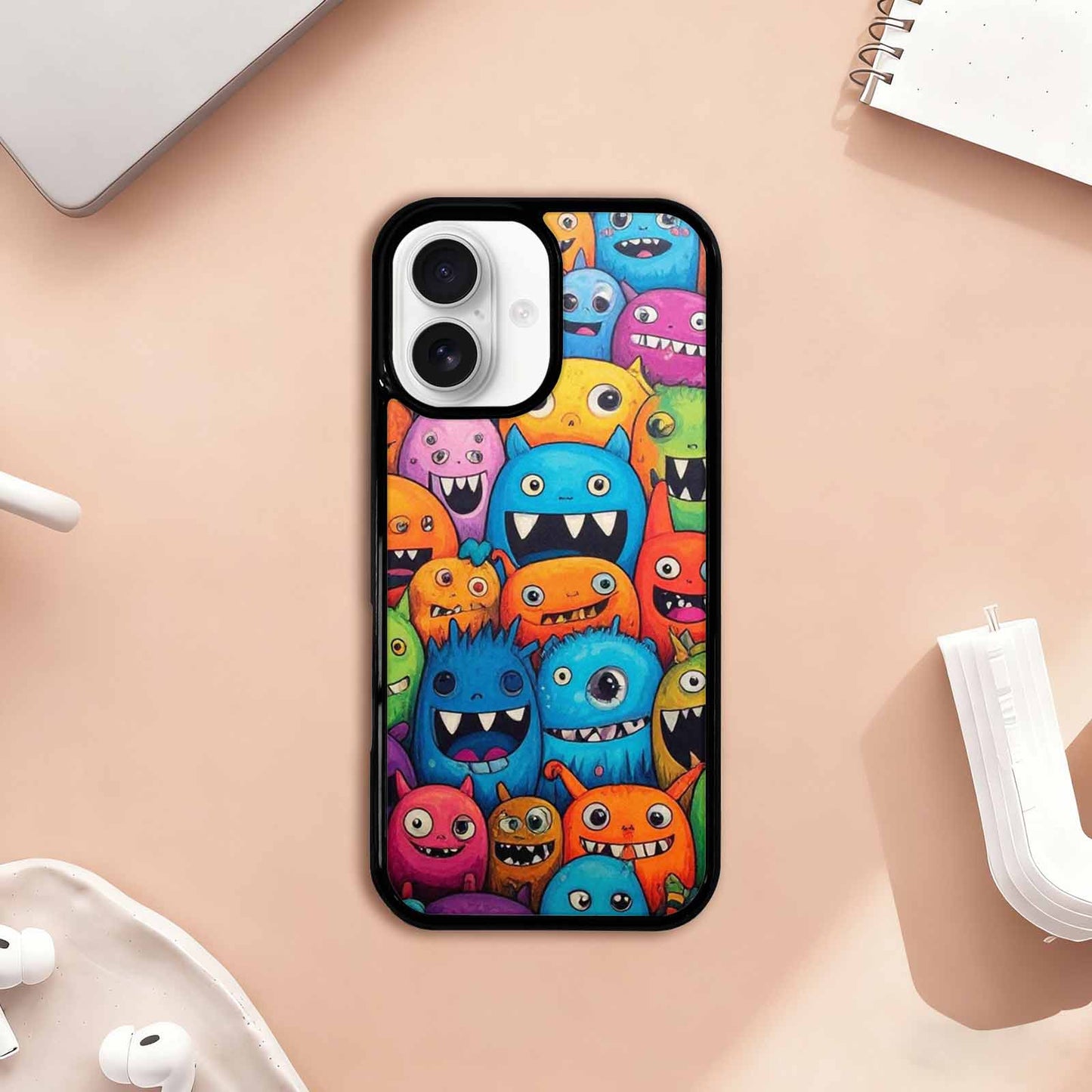 iPhone 17 Case — Monsters (general) Cartoon Monst Uus Cartoon, Customized Protective Case