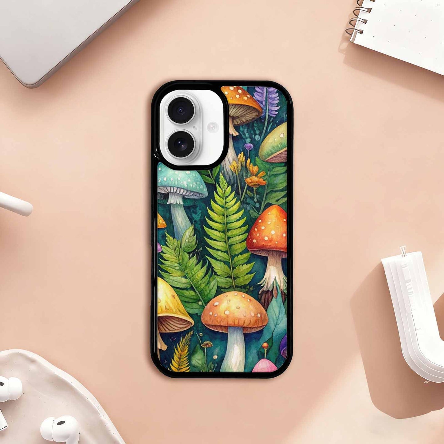 iPhone 17 Case — Mushrooms Botanicalmushrooms P Eye Floral, Original Design Phone Case