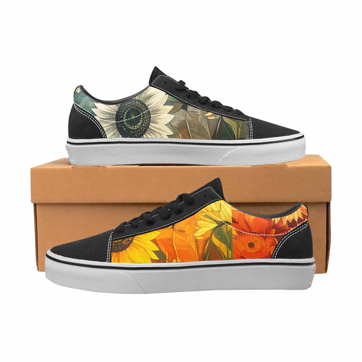 WOMEN'S Blend Melt Them Canvas Lace-Up Aesthetic Shoes