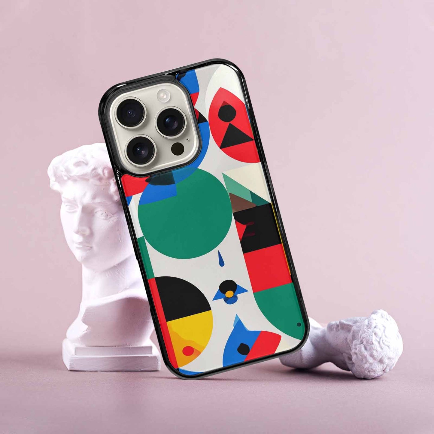 iPhone 16 Pro Case — 1960s Mod Cartoon Art Pattern, Unique Phone Case Design
