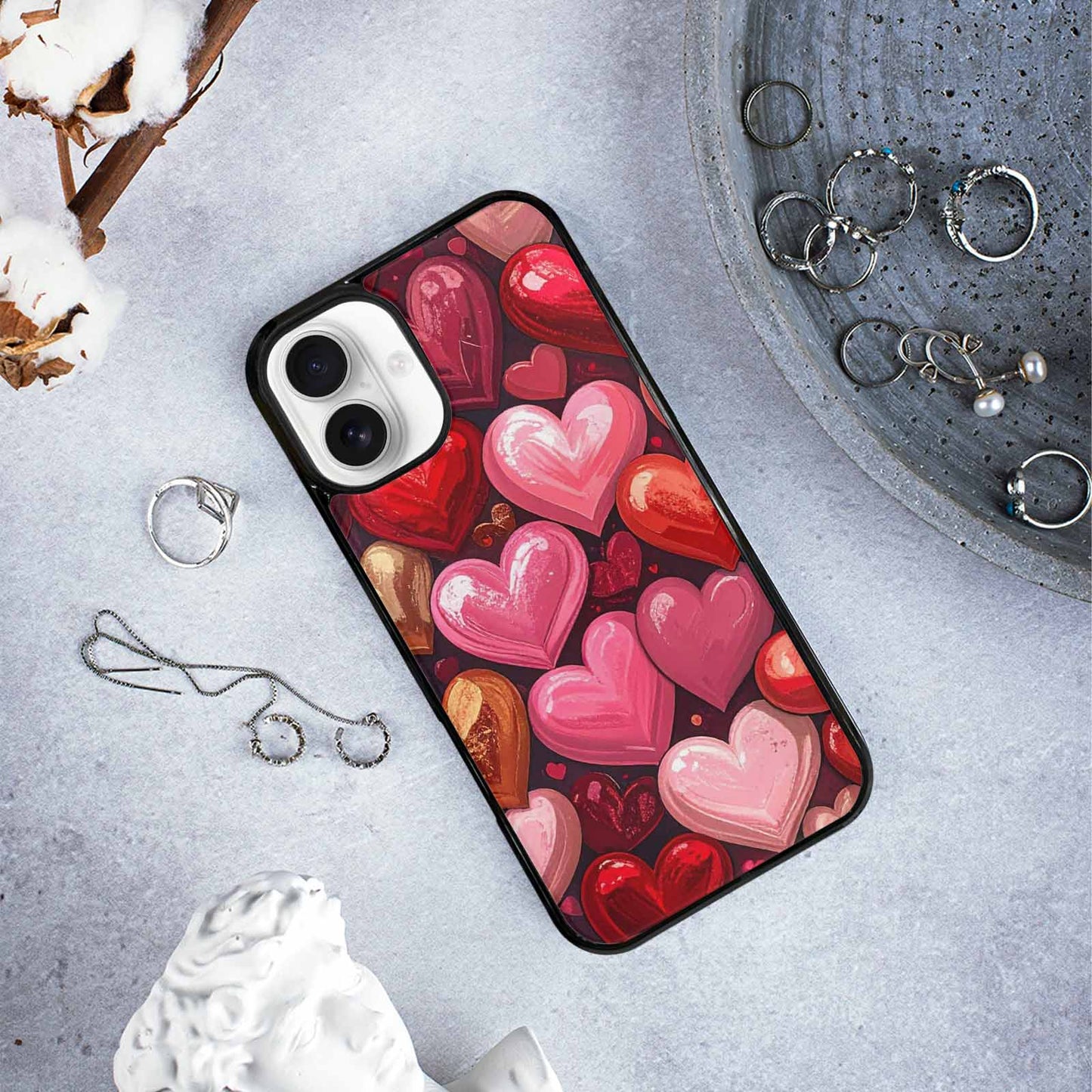 iPhone 16 Plus Case — No Words Or Writings On The, Custom Designed Case Cover