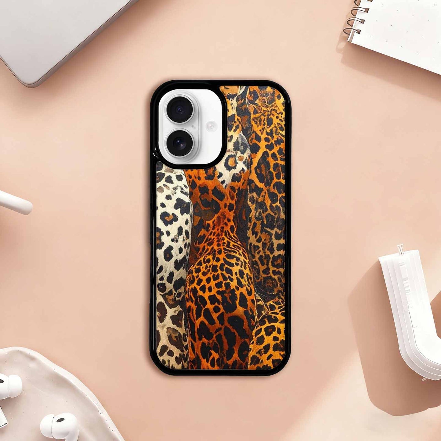 iPhone 17 Case — Small Animal Print Pattern, Animal Print, Personalized Phone Case