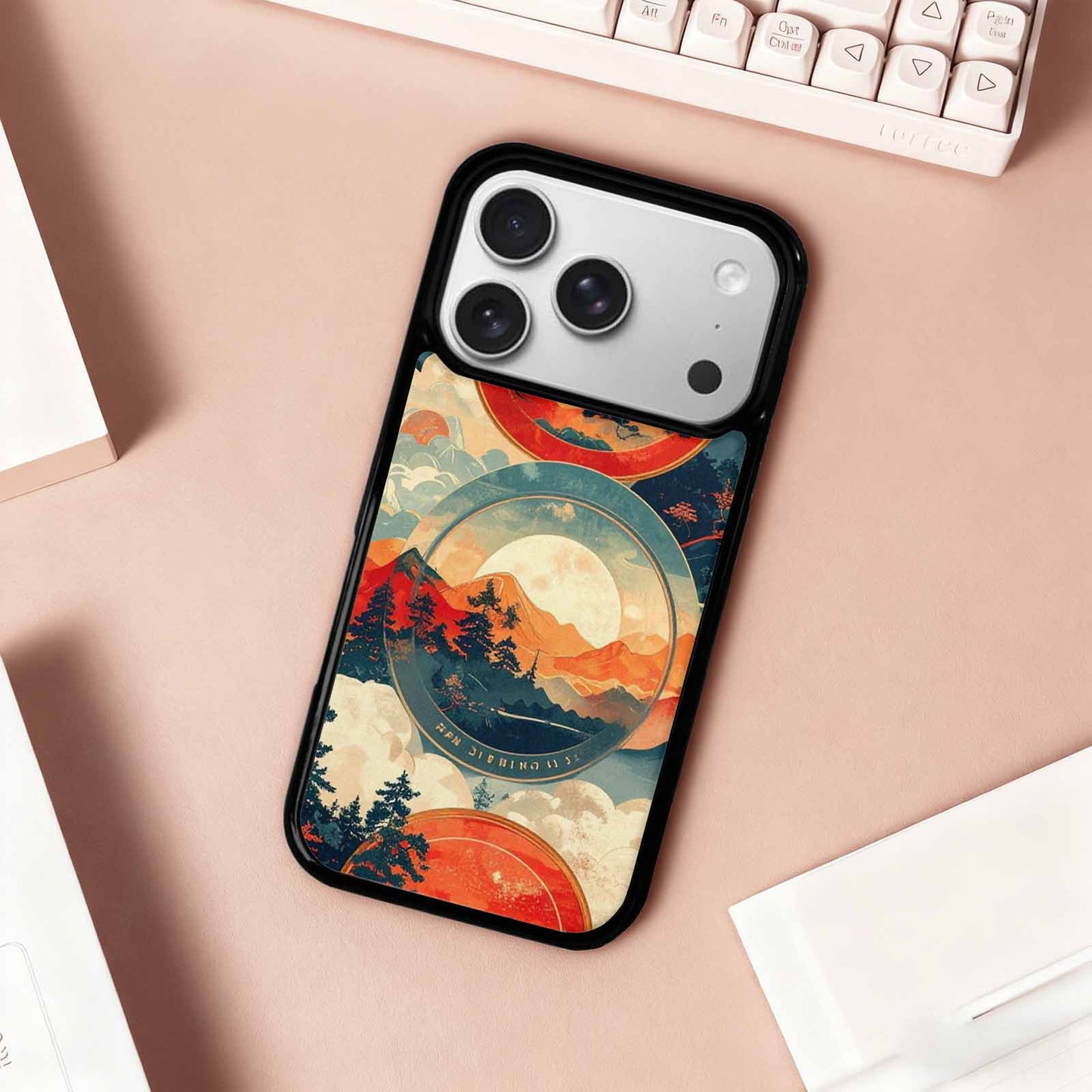 iPhone 17 Pro Case — Vintage National Park Retro Vintage, Personalized Phone Case