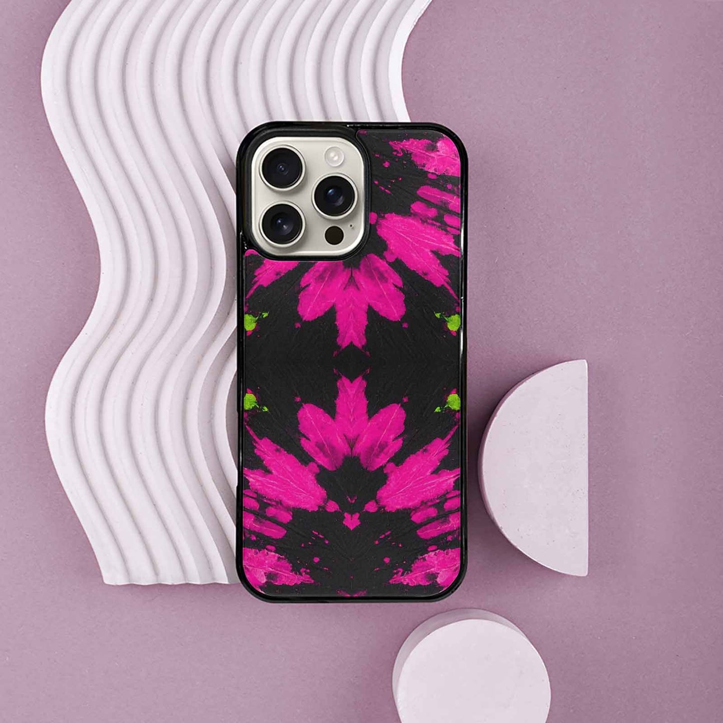 iPhone 16 Pro Max Case — Acid Wash Tie Dye Pattern High, Custom Made Phone Cover