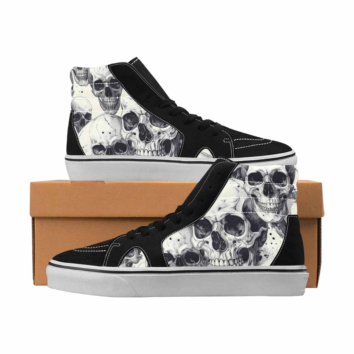 MEN'S Skull Dark Art Gothic Print 1396 Ferion
