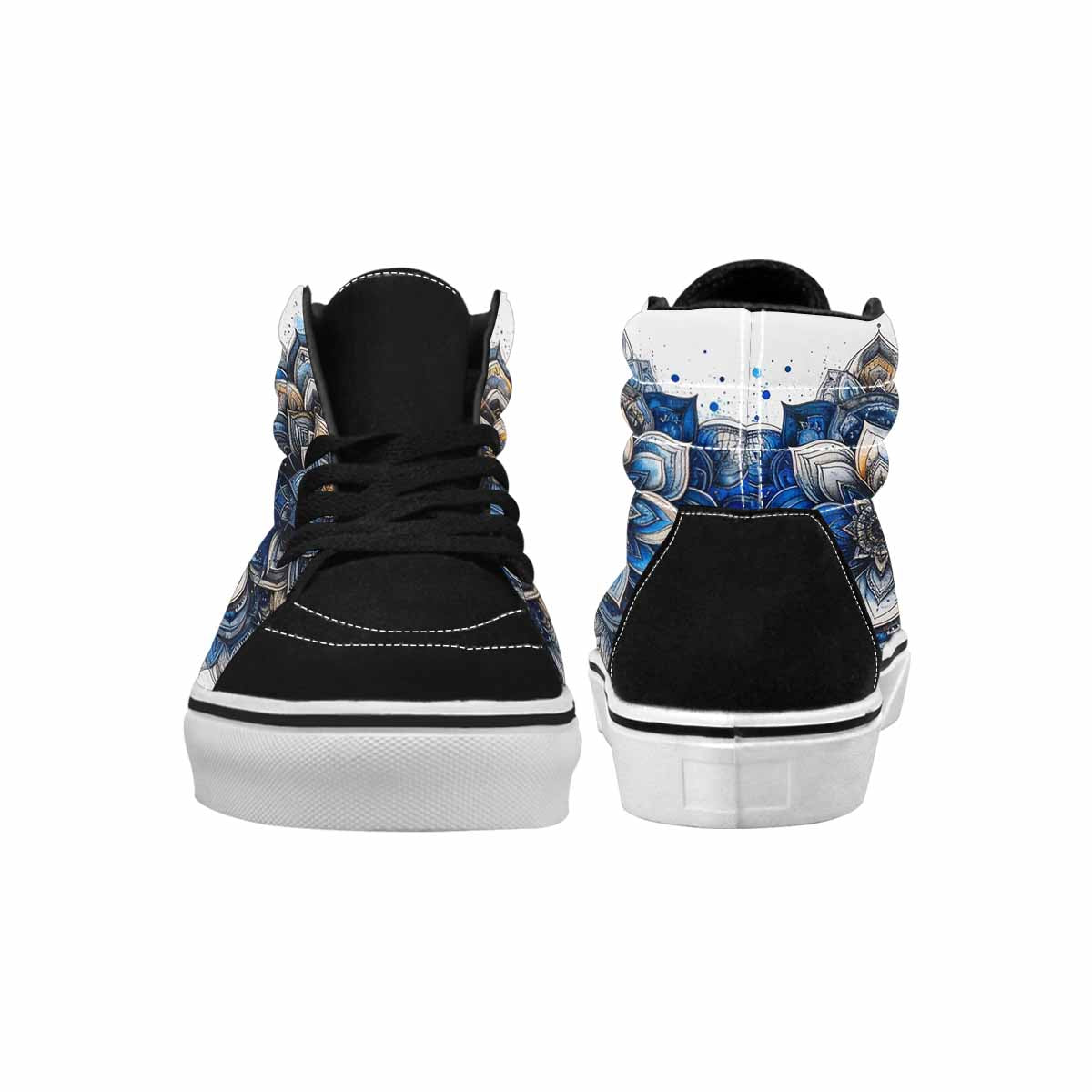 MEN'S Mandala Medallion High Top Canvas Dreamlike Custom Shoes