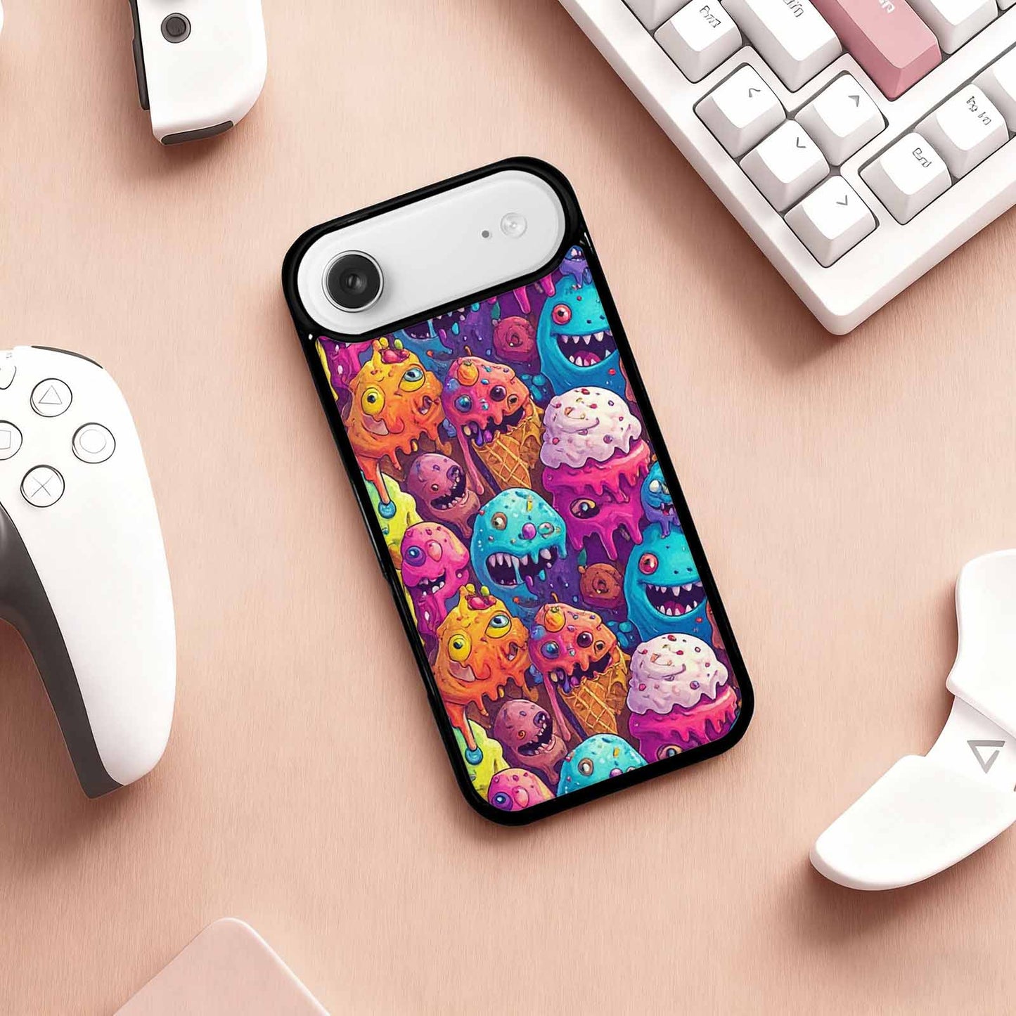 iPhone 17 Air Case — Melting Ice Cream Monster Charac Original, Custom Designed Case Cover