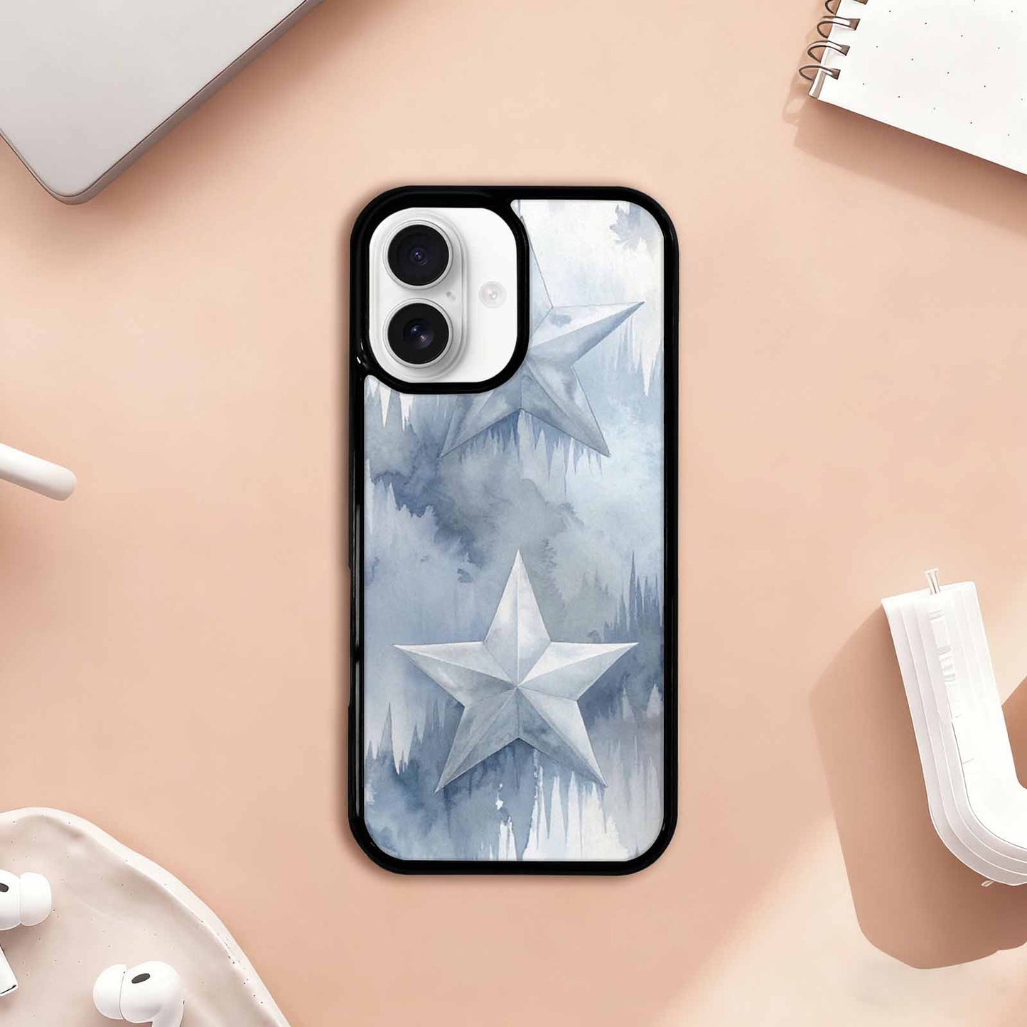 iPhone 17 Case — Seamless Tileable Pattern Of Galaxy Space, Personalized Phone Case