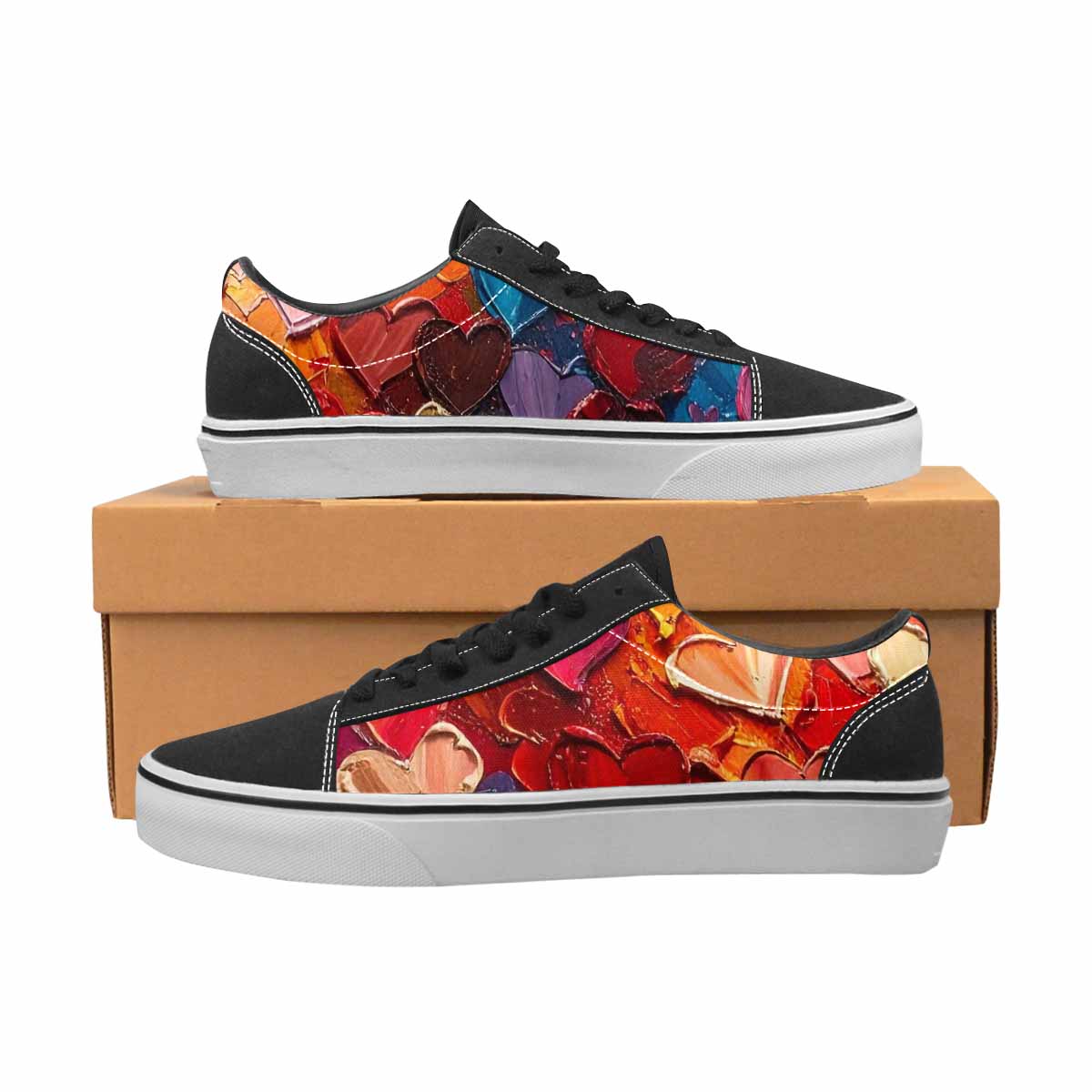WOMEN'S Heart Burst Lace-Up Canvas Dreamlike Shoes