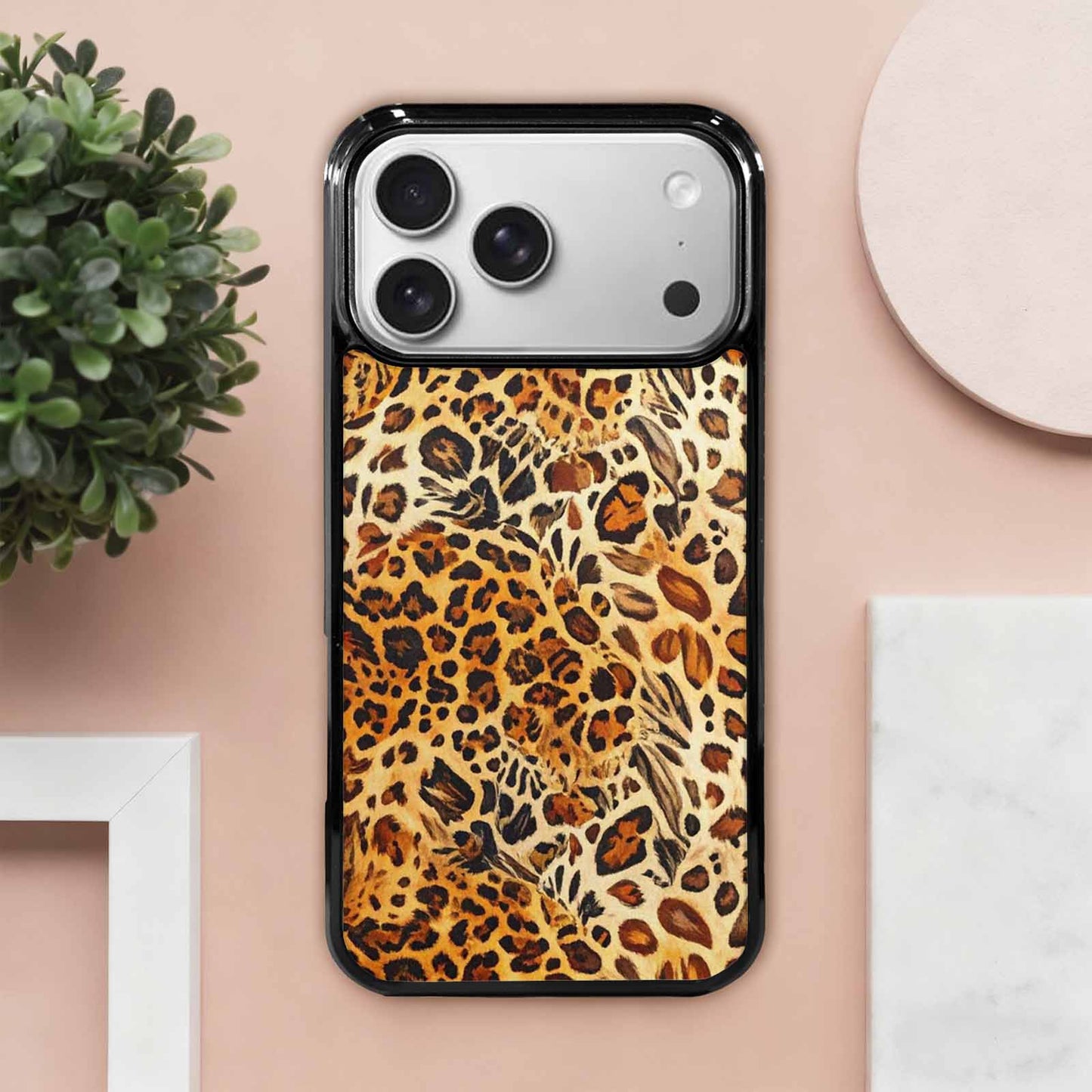 iPhone 17 Pro Max Case — Small Animal Print Pattern, Animal Print, Custom Art Phone Cover